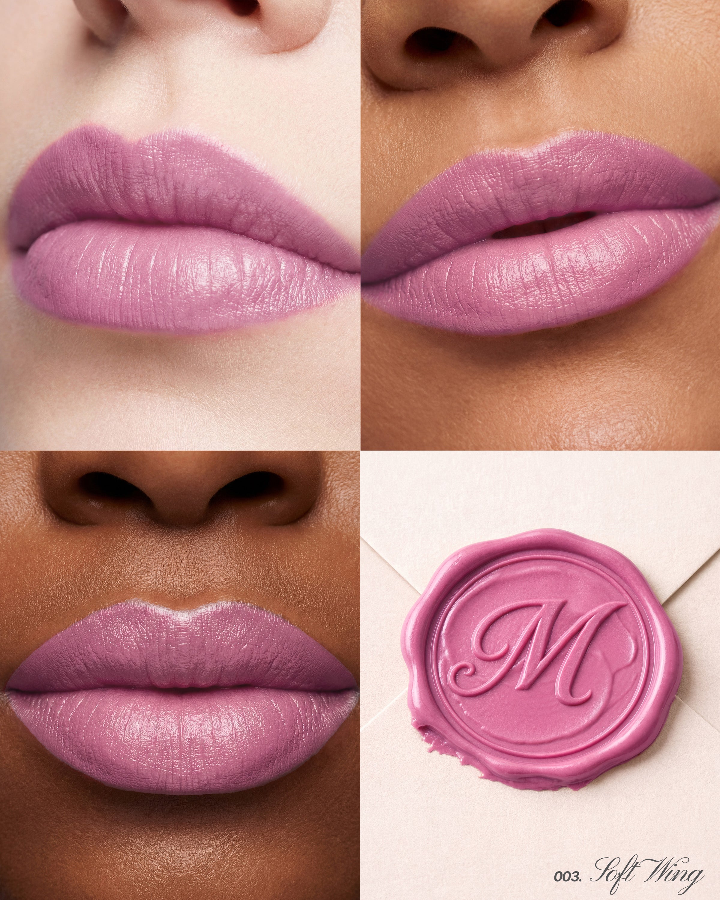 Angel Satin Lipstick (003, Soft Wing)