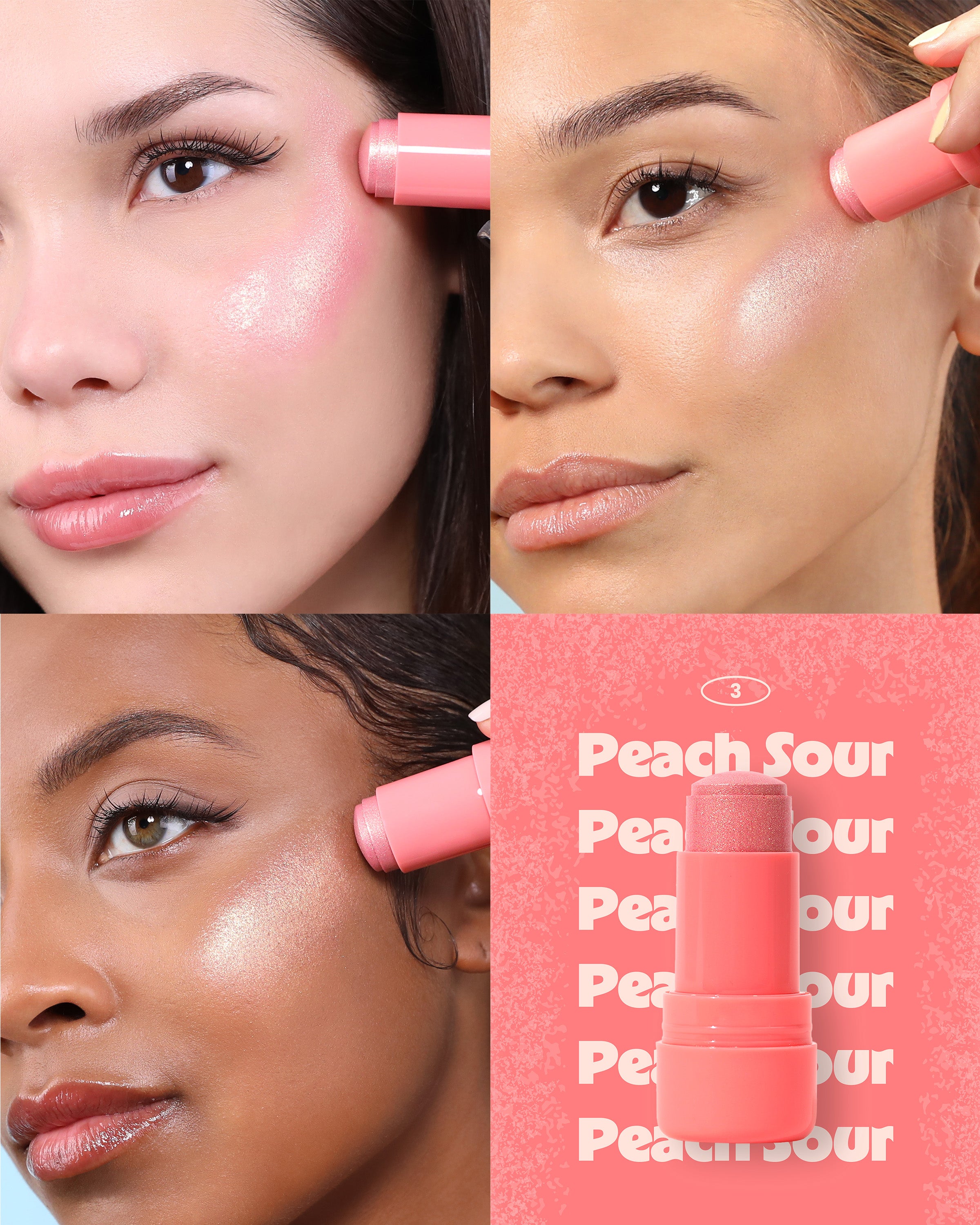 Icy Glow Jelly Stick (003, Peach Sour)