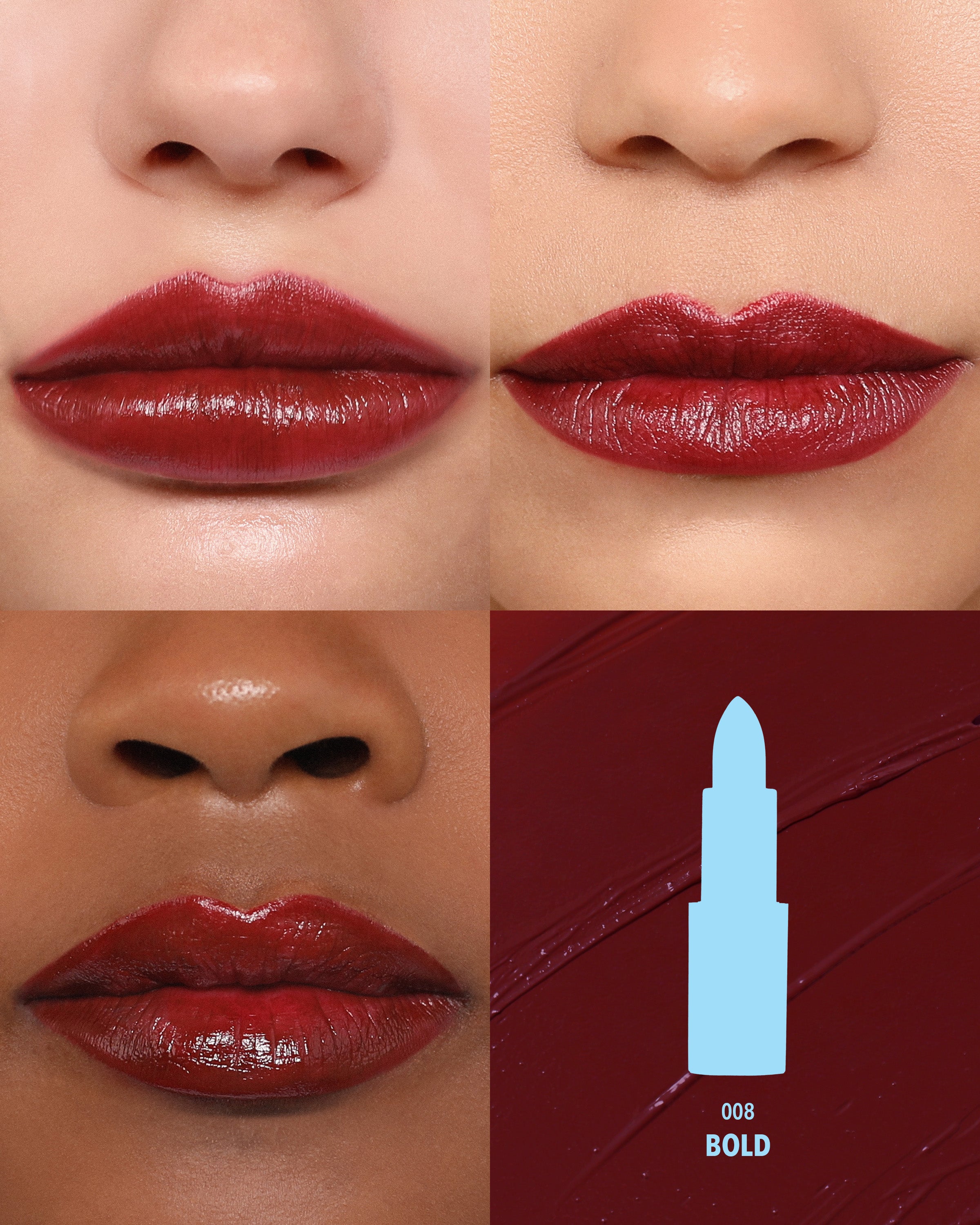 Chic Satin Lipstick (008, Bold)