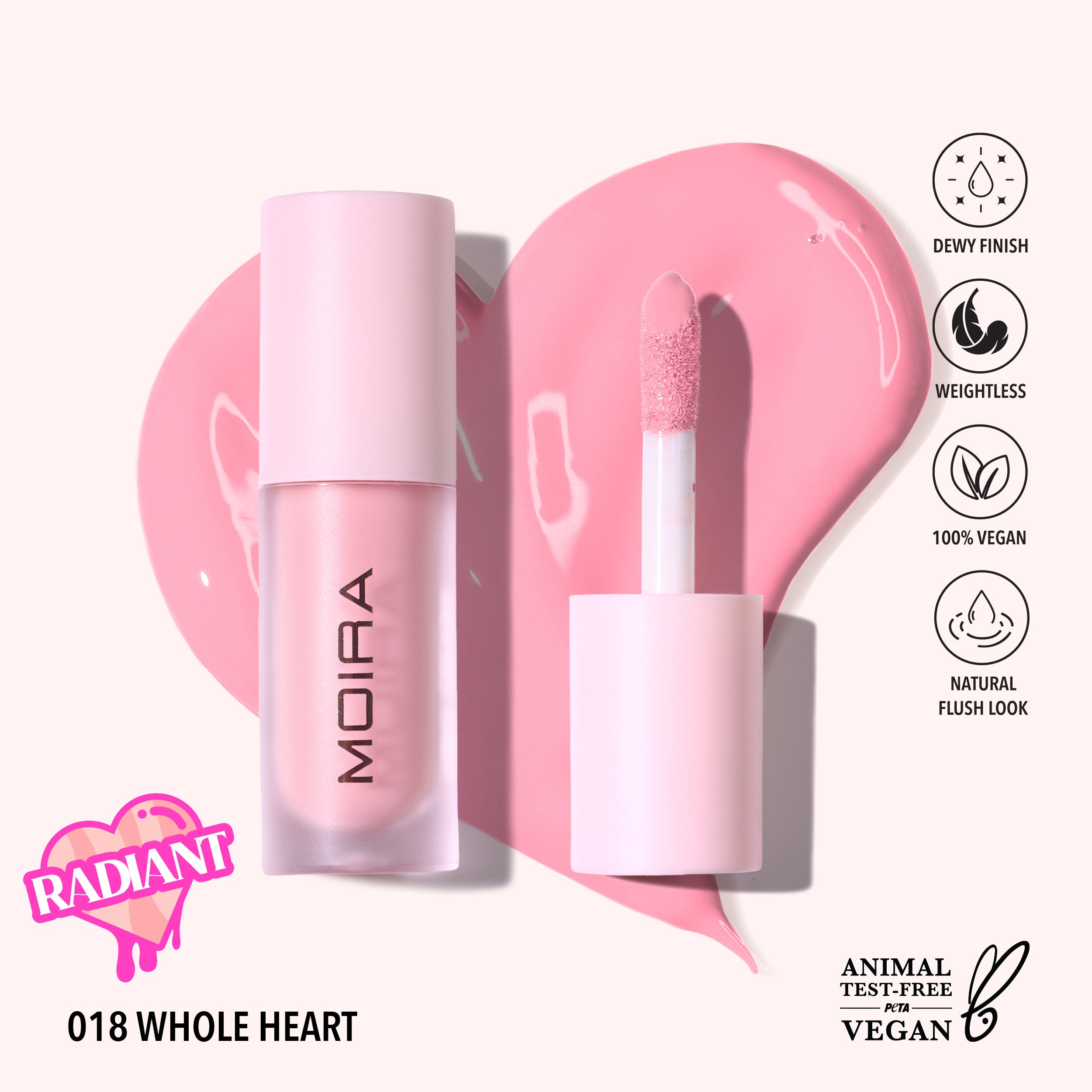 Love Steady Liquid Blush (018, Whole Heart)