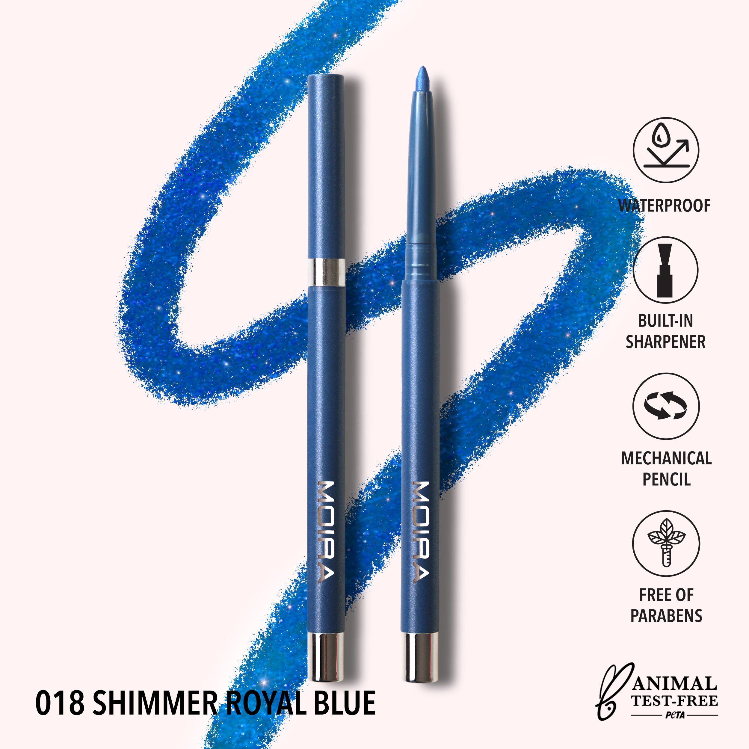Statement Shimmer Liner (018, Shimmer Royal Blue)