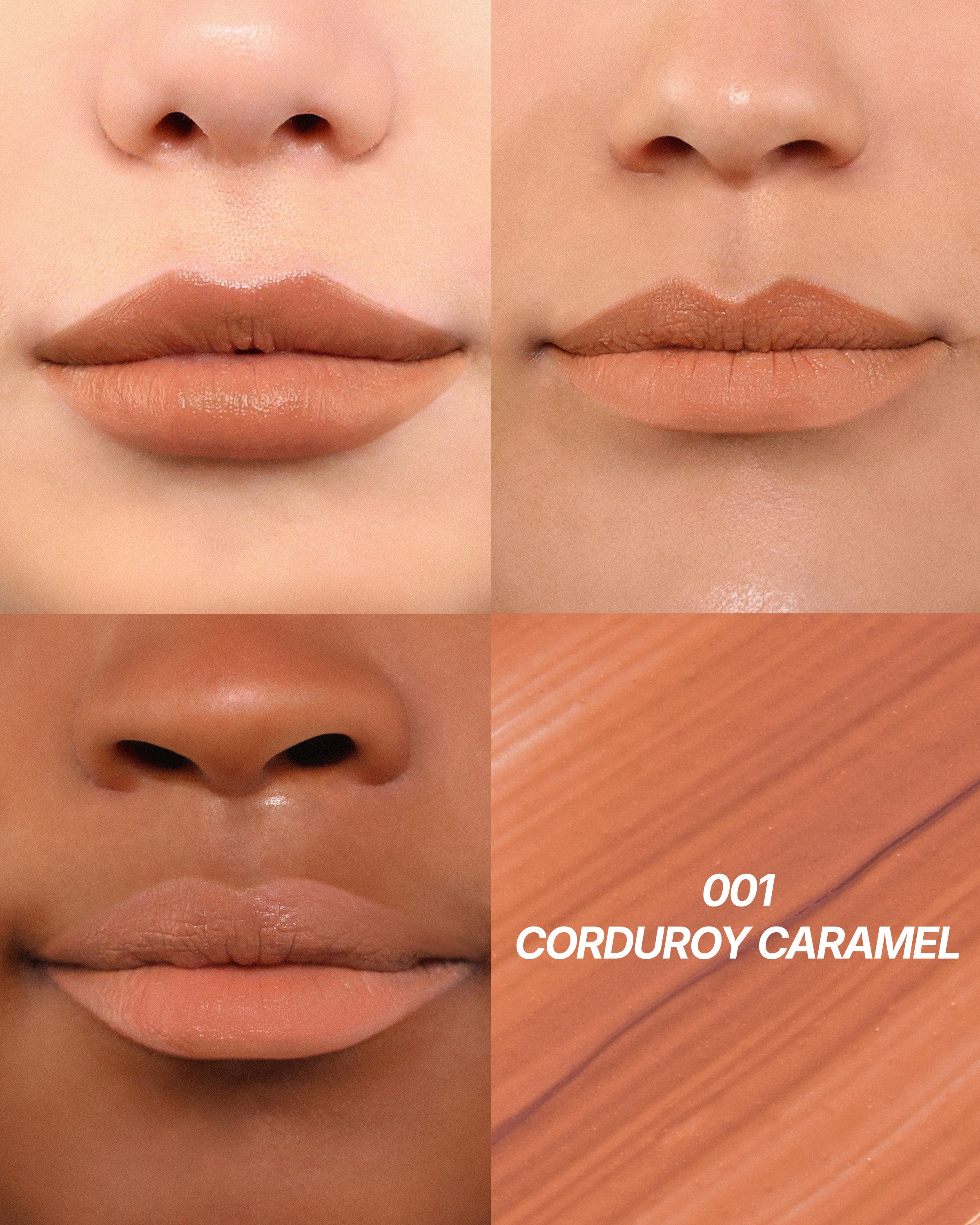 Cushion Kiss Lip Cream (001, Corduroy Caramel)