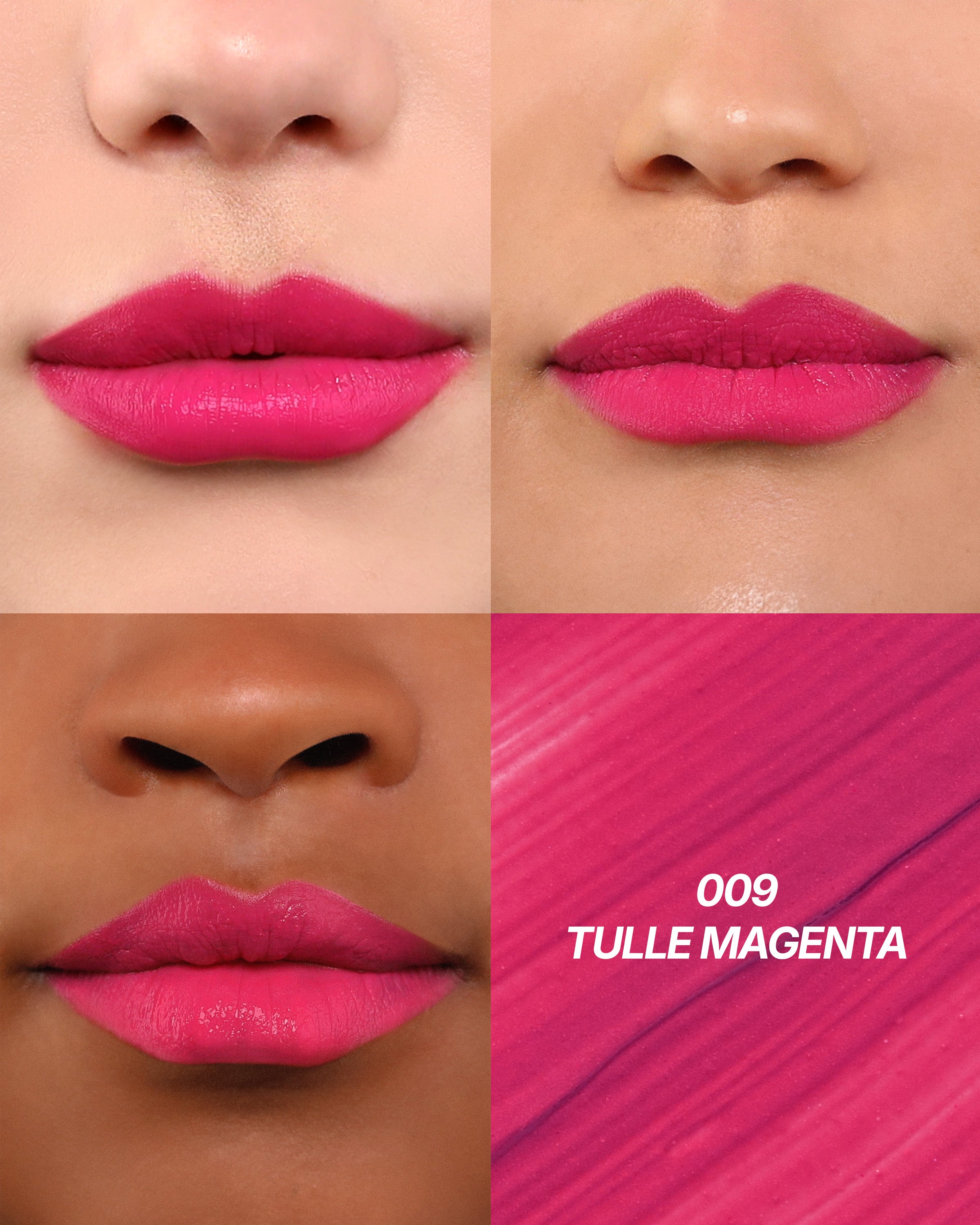Cushion Kiss Lip Cream (009, Tulle Magenta)