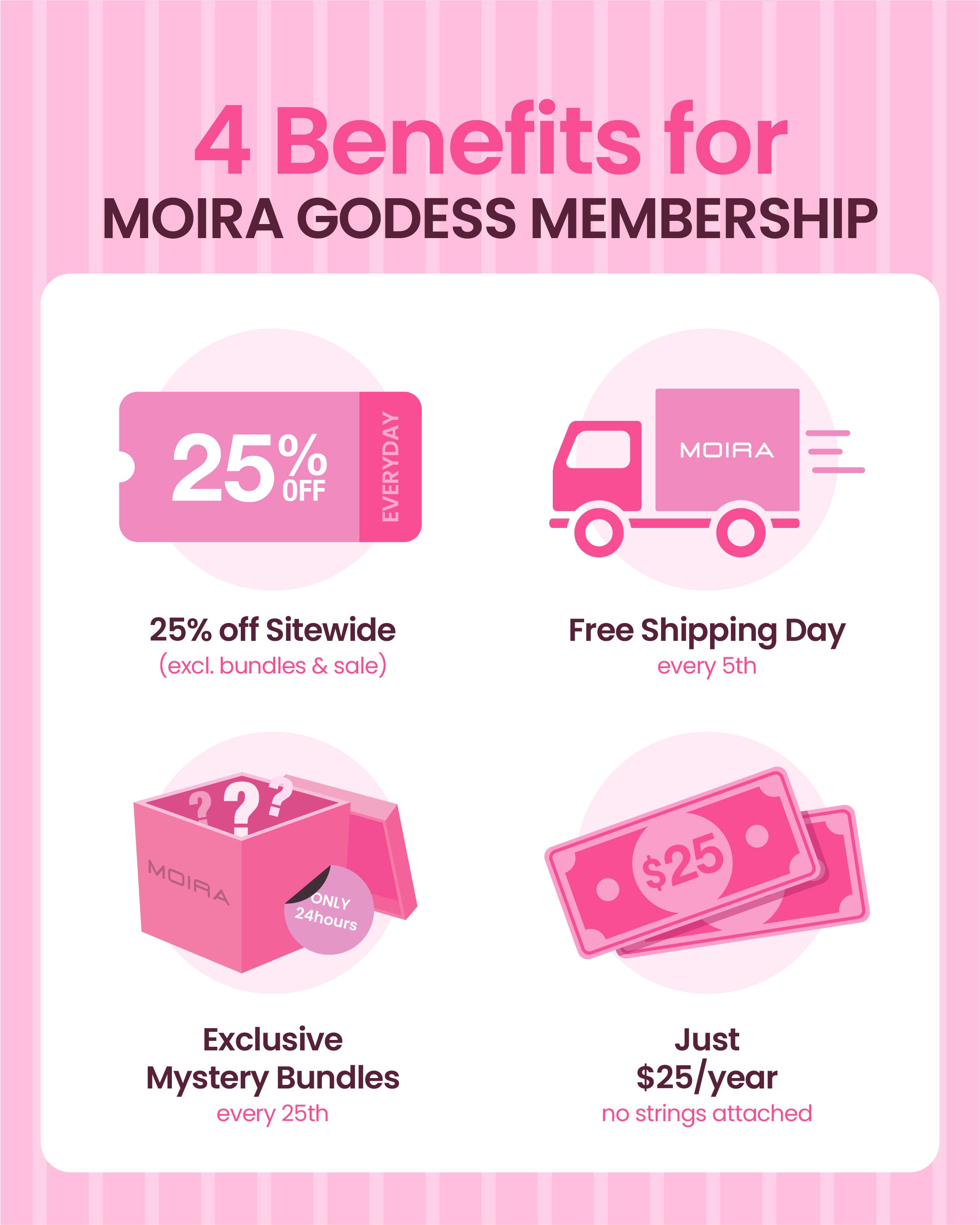 Moira Goddess Membership