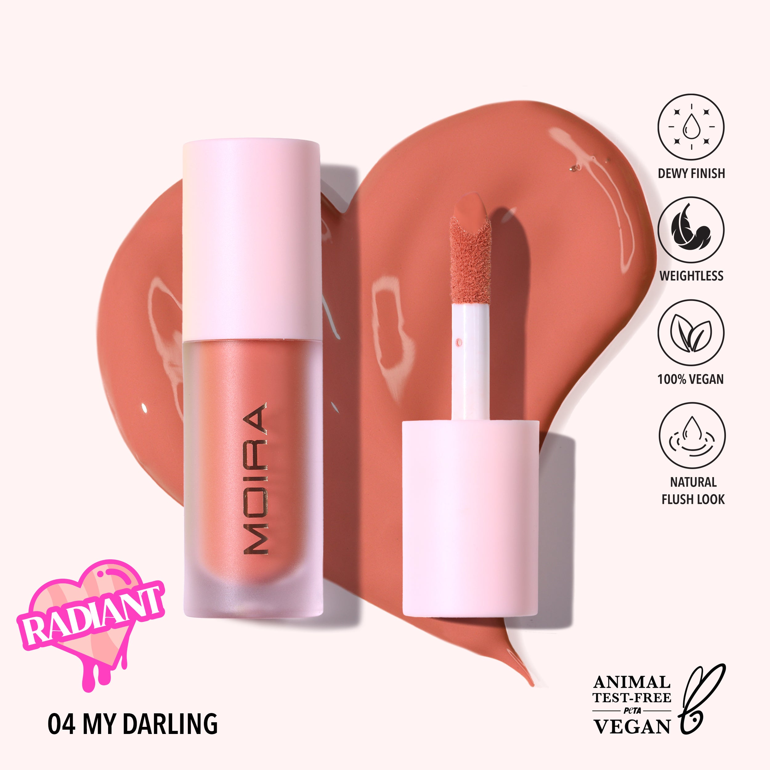 Love Steady Liquid Blush (004, My Darling)