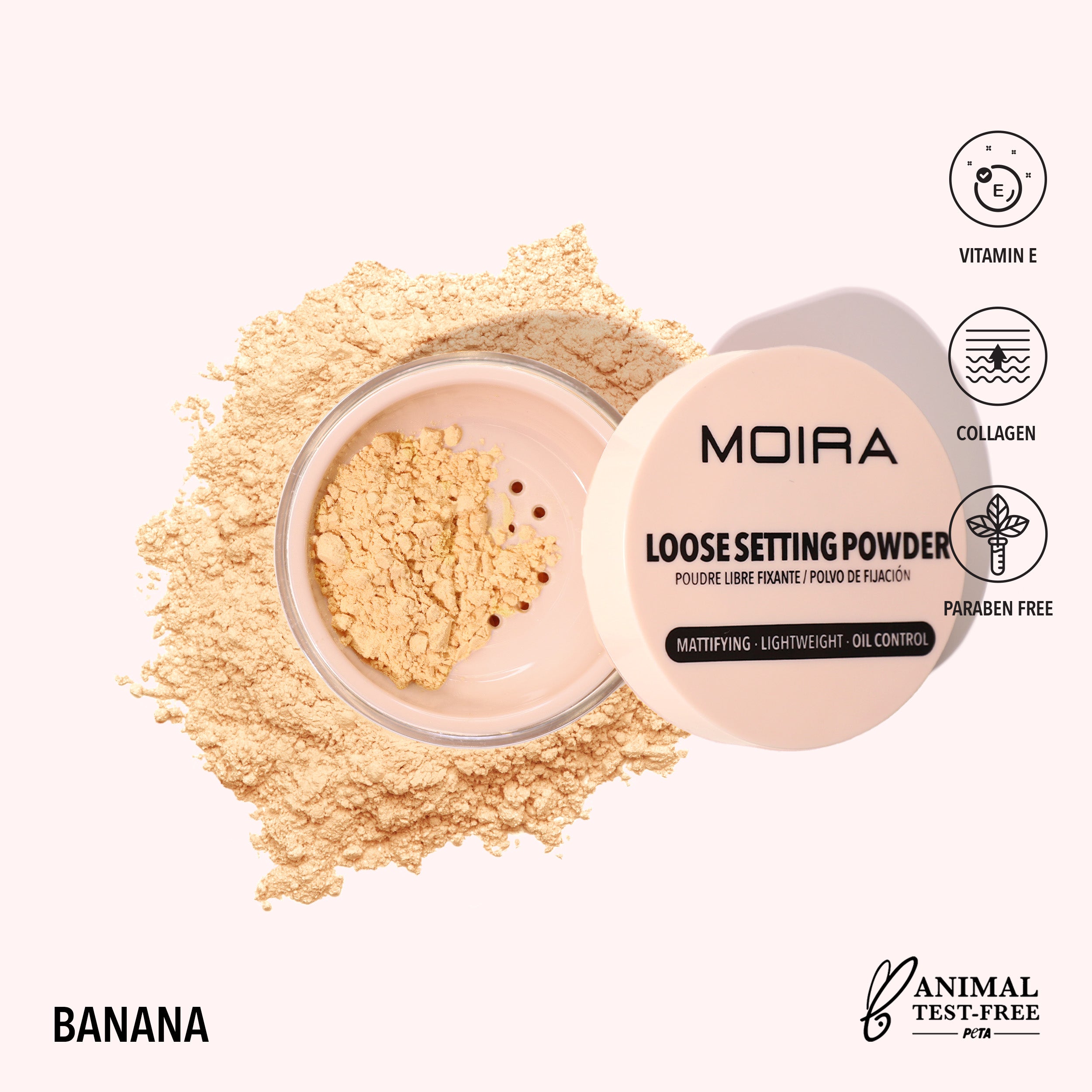 Loose Setting Powder - Banana