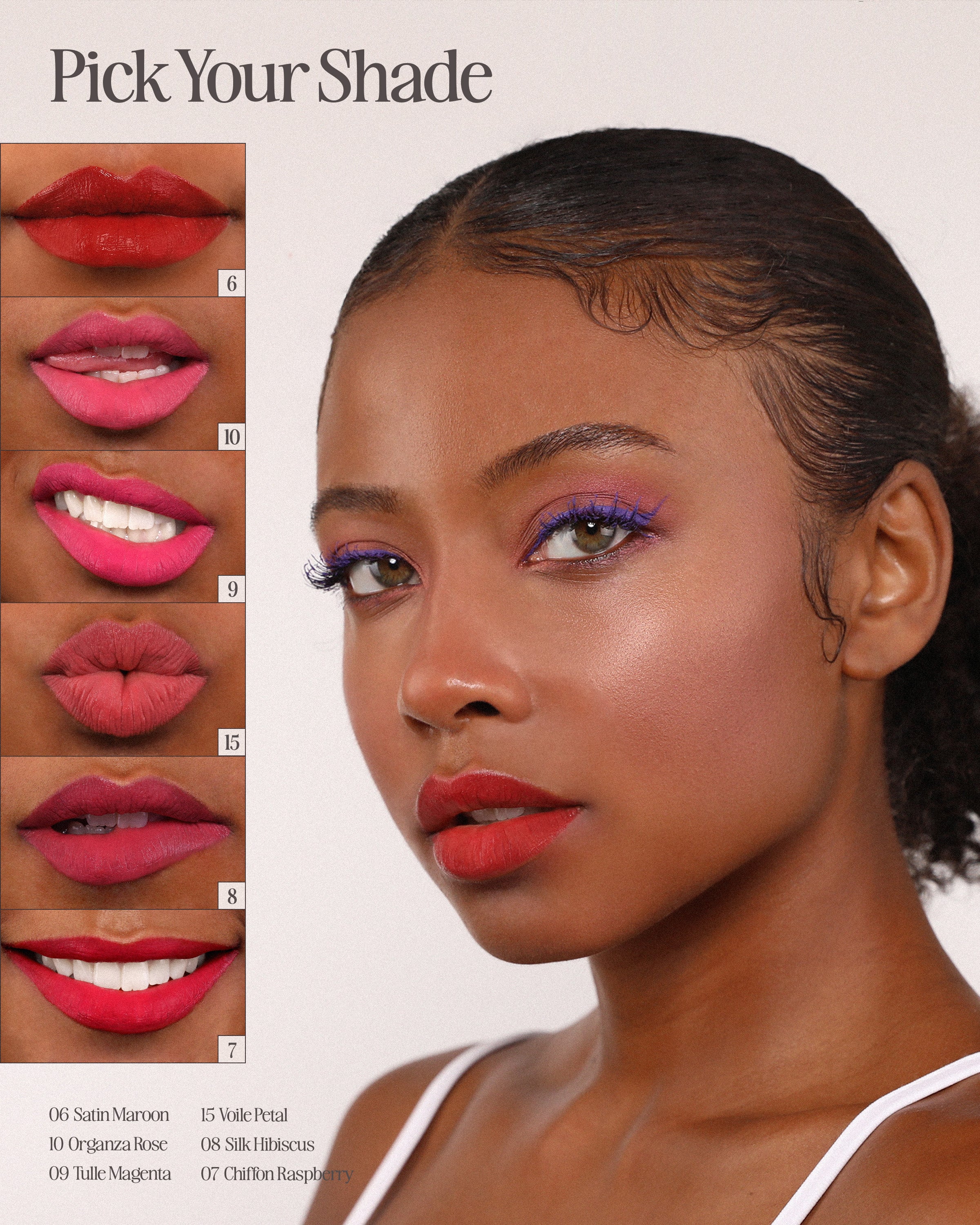 Cushion Kiss Lip Cream (007, Chiffon Raspberry)