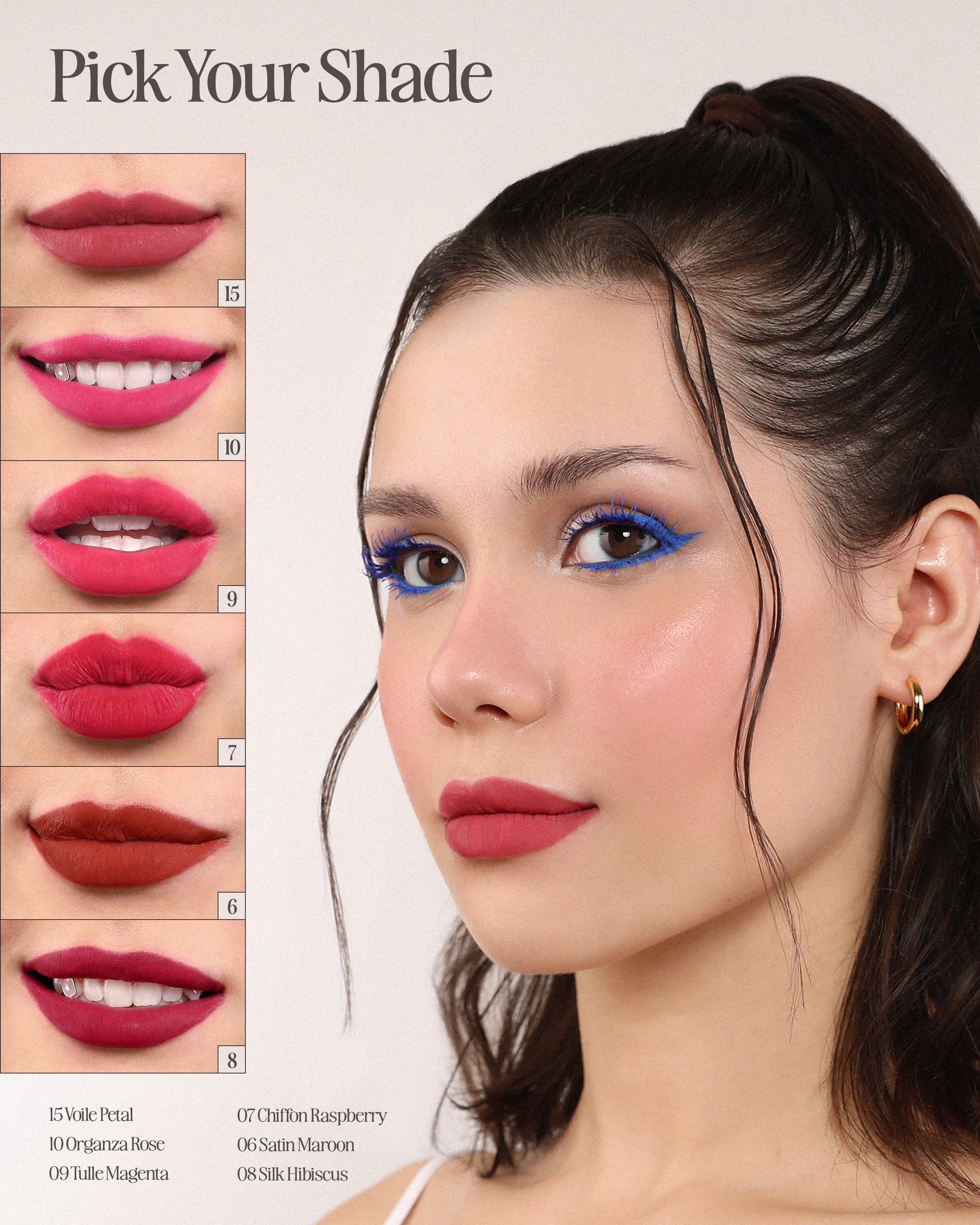 Cushion Kiss Lip Cream (015, Voile Petal)