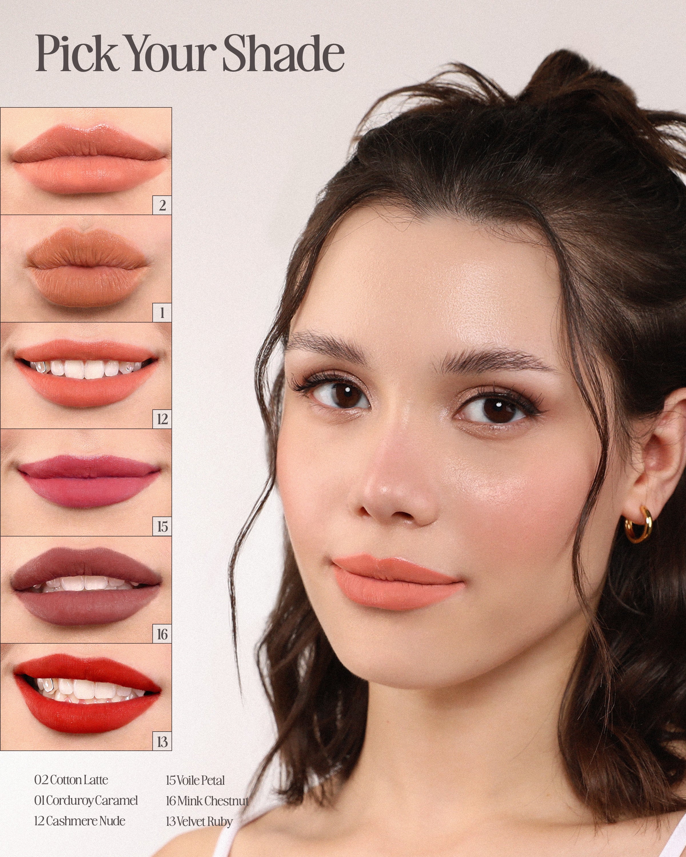 Cushion Kiss Lip Cream (012, Cashmere Nude)