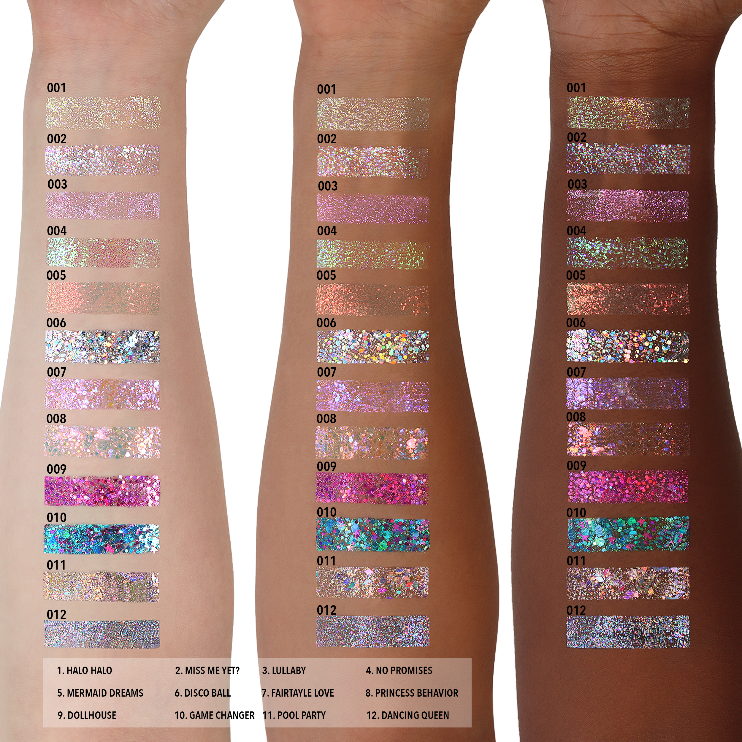 Hologram Glitter Gel Bundle