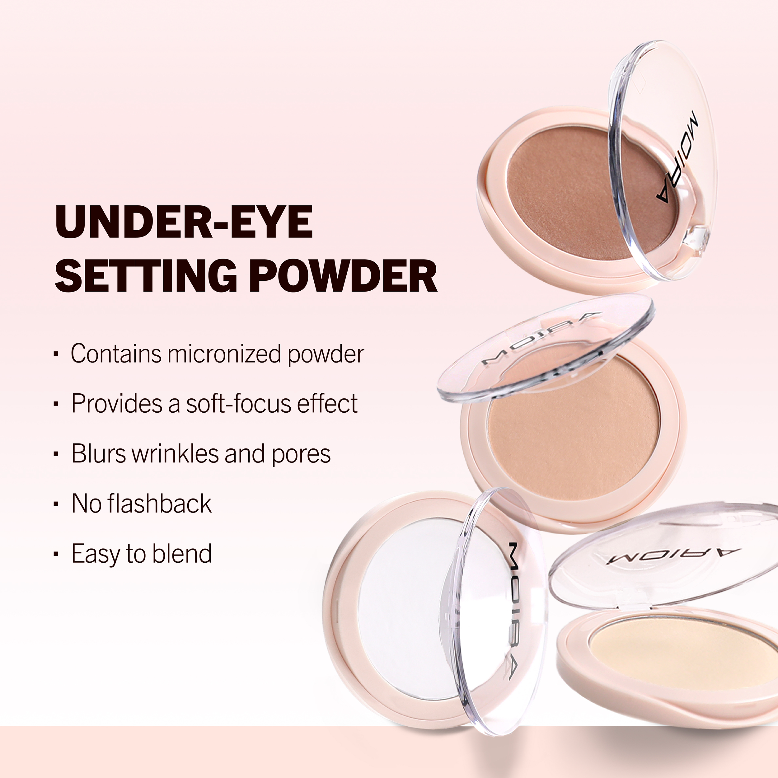 Under-Eye Setting Powder (500, Sheer Pink)