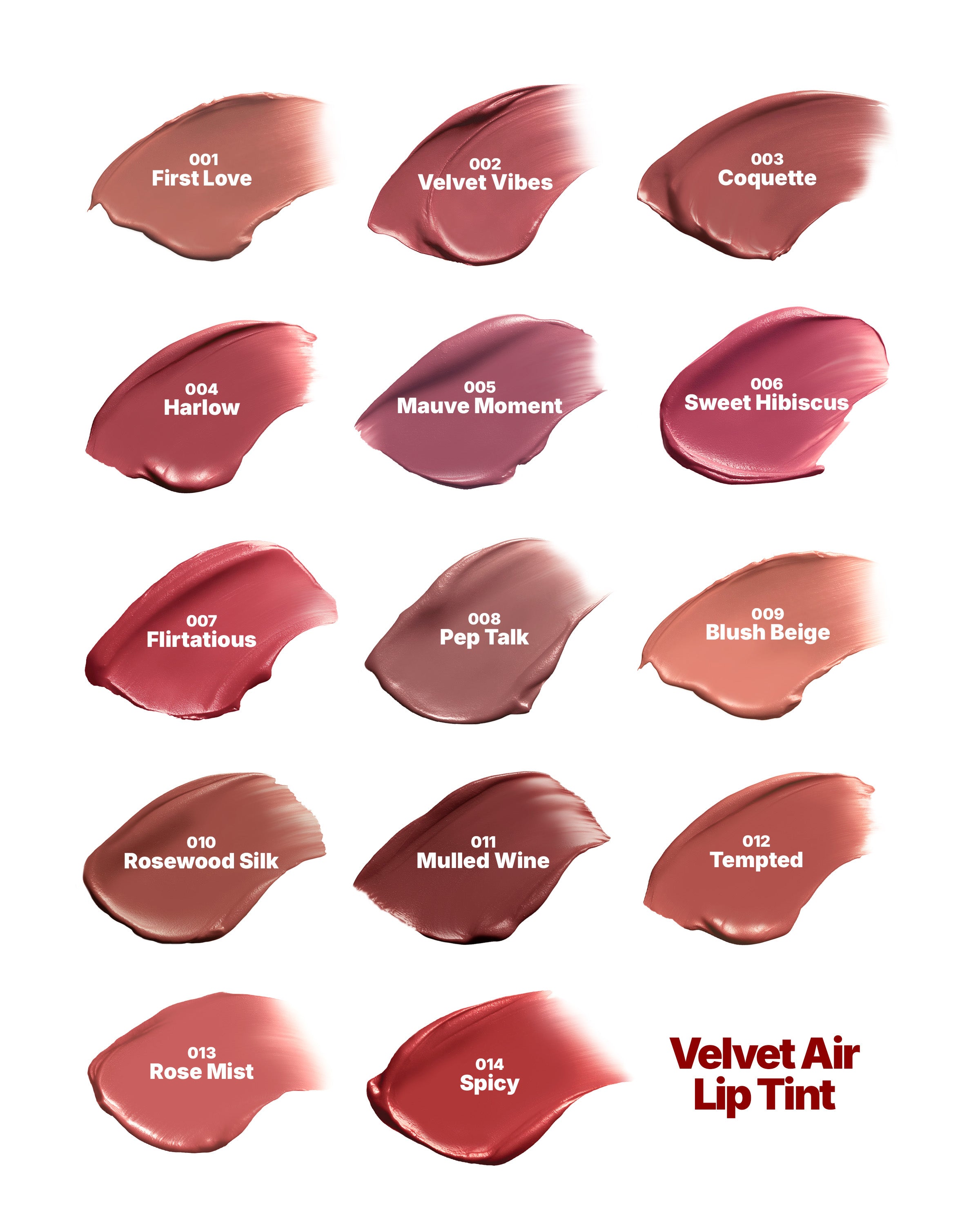 Velvet Air Lip Tint (010, Rosewood Silk)