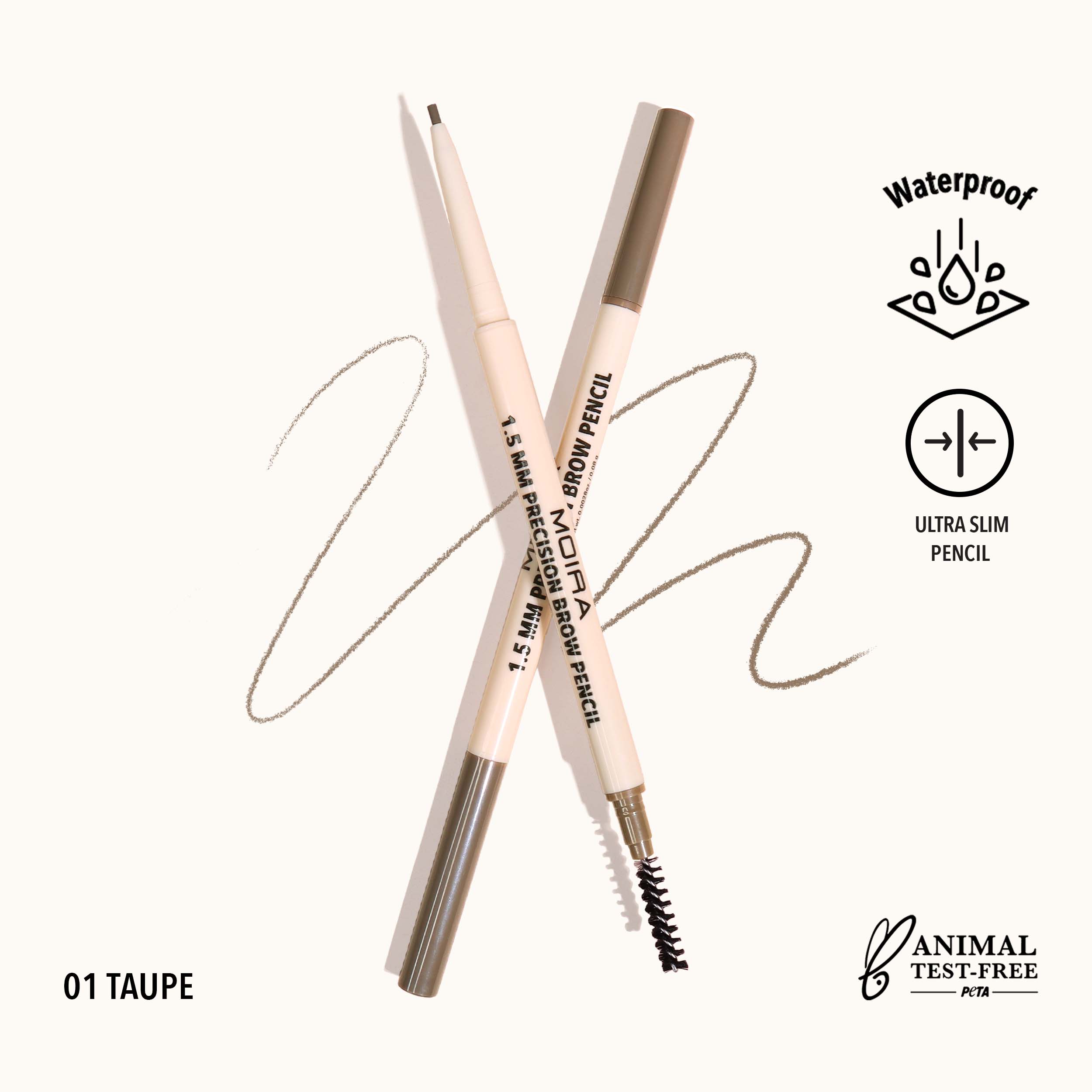 Precision Brow Pencil (001, Taupe)