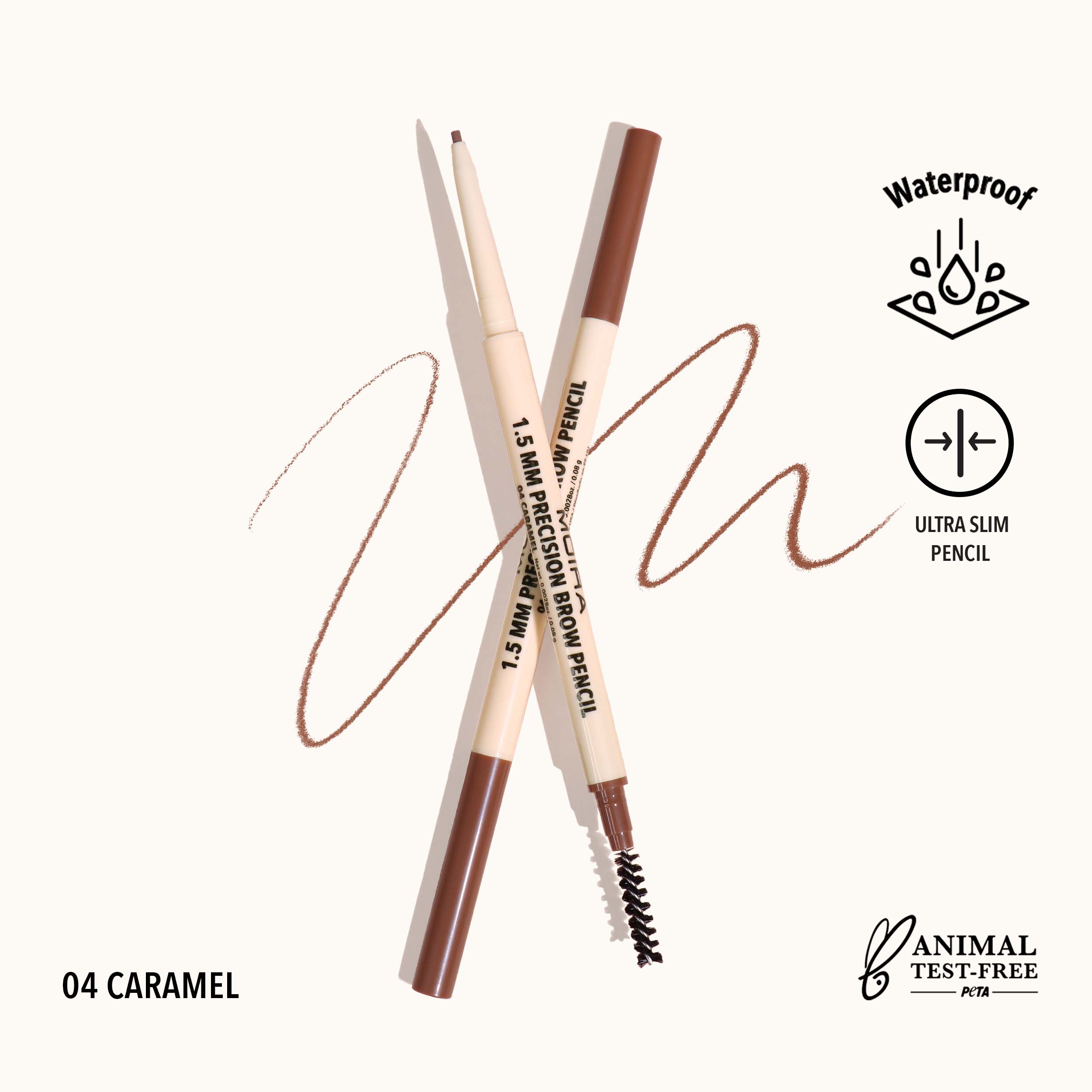 Precision Brow Pencil (004, Caramel)