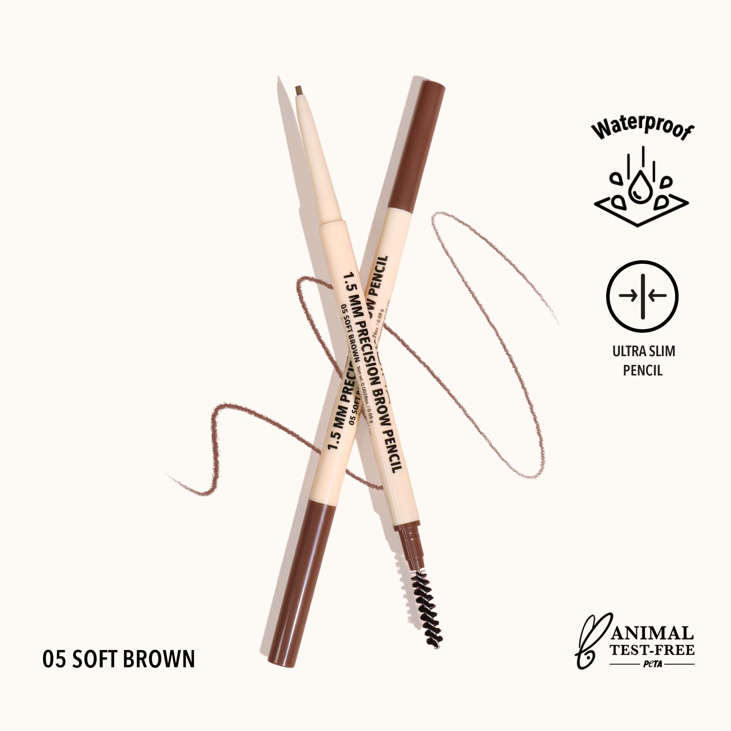 Precision Brow Pencil (005, Soft Brown)