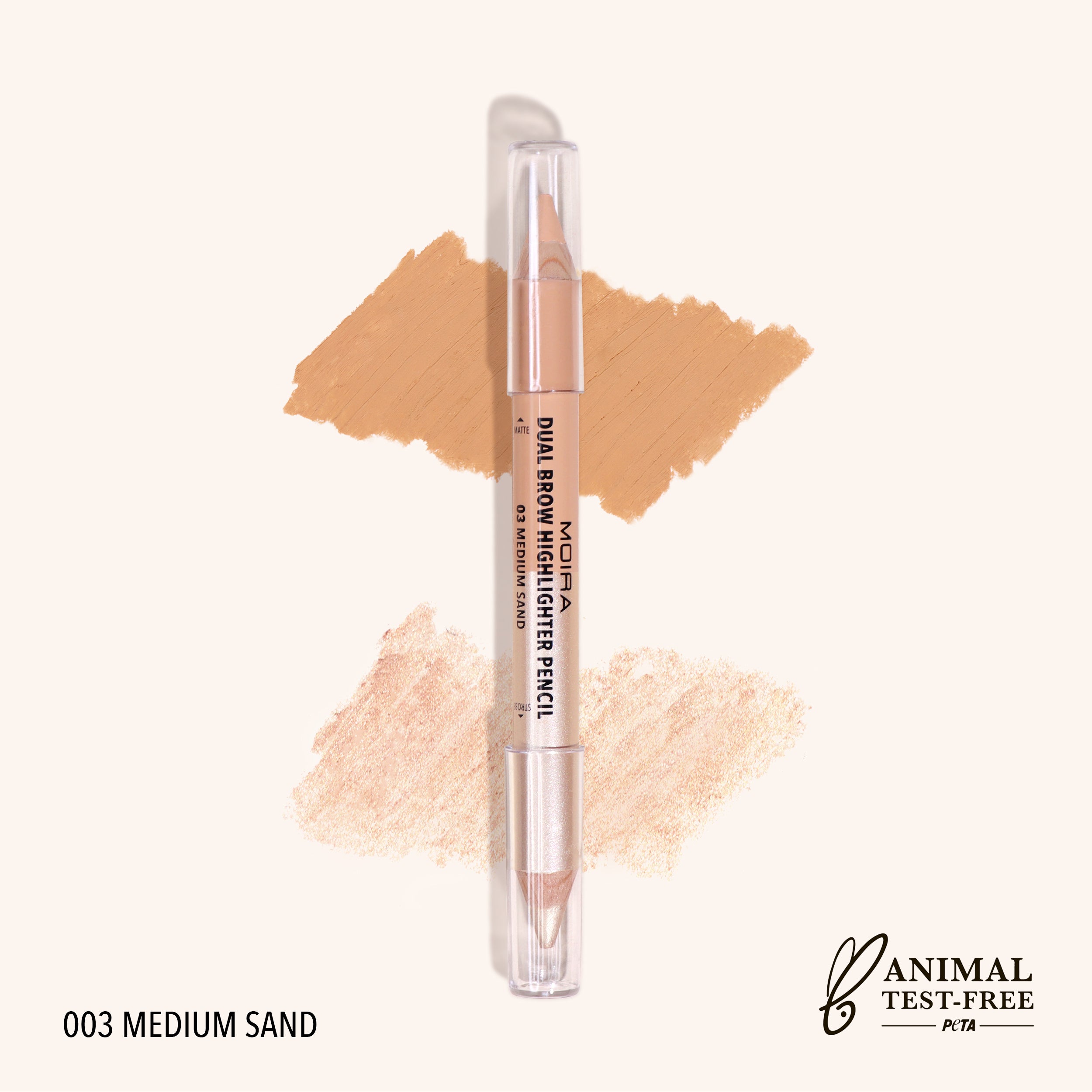 Dual Brow Highlighter Pencil (003, Medium Sand)