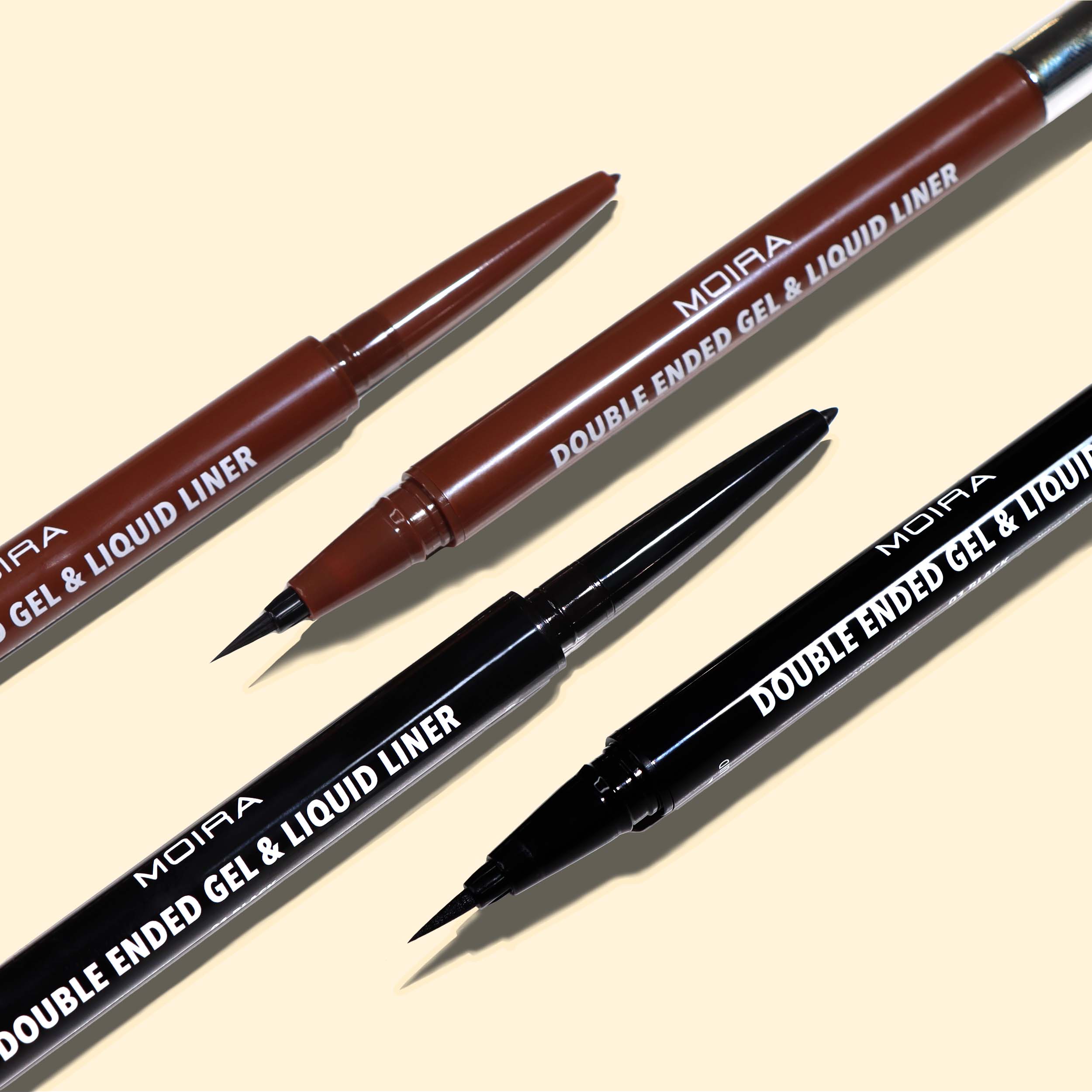 Double Ended Gel & Liquid Liner (001, Black)