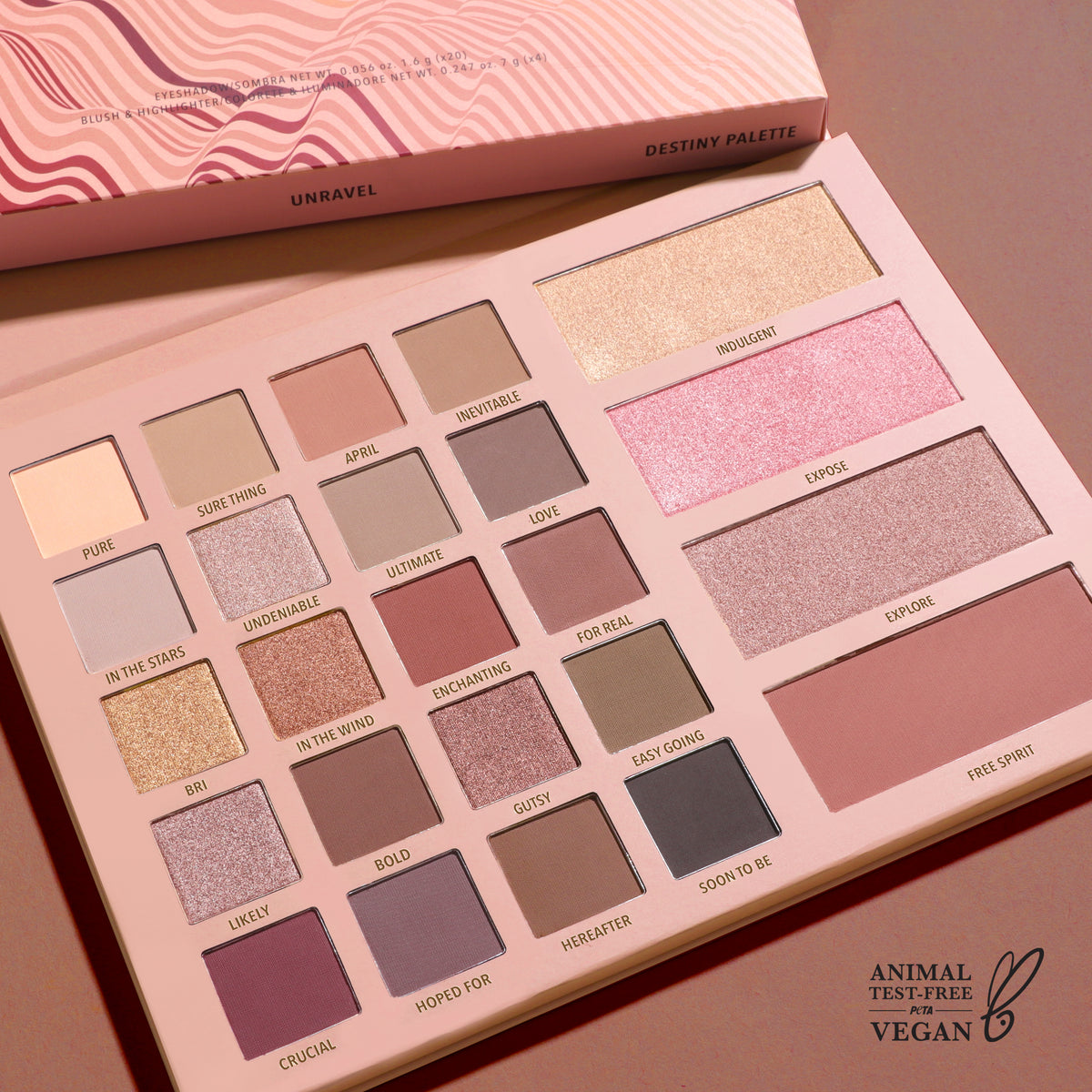 MOIRA Cosmetics HIGHLIGHT & COUTURE PALETTE 6 SHADES