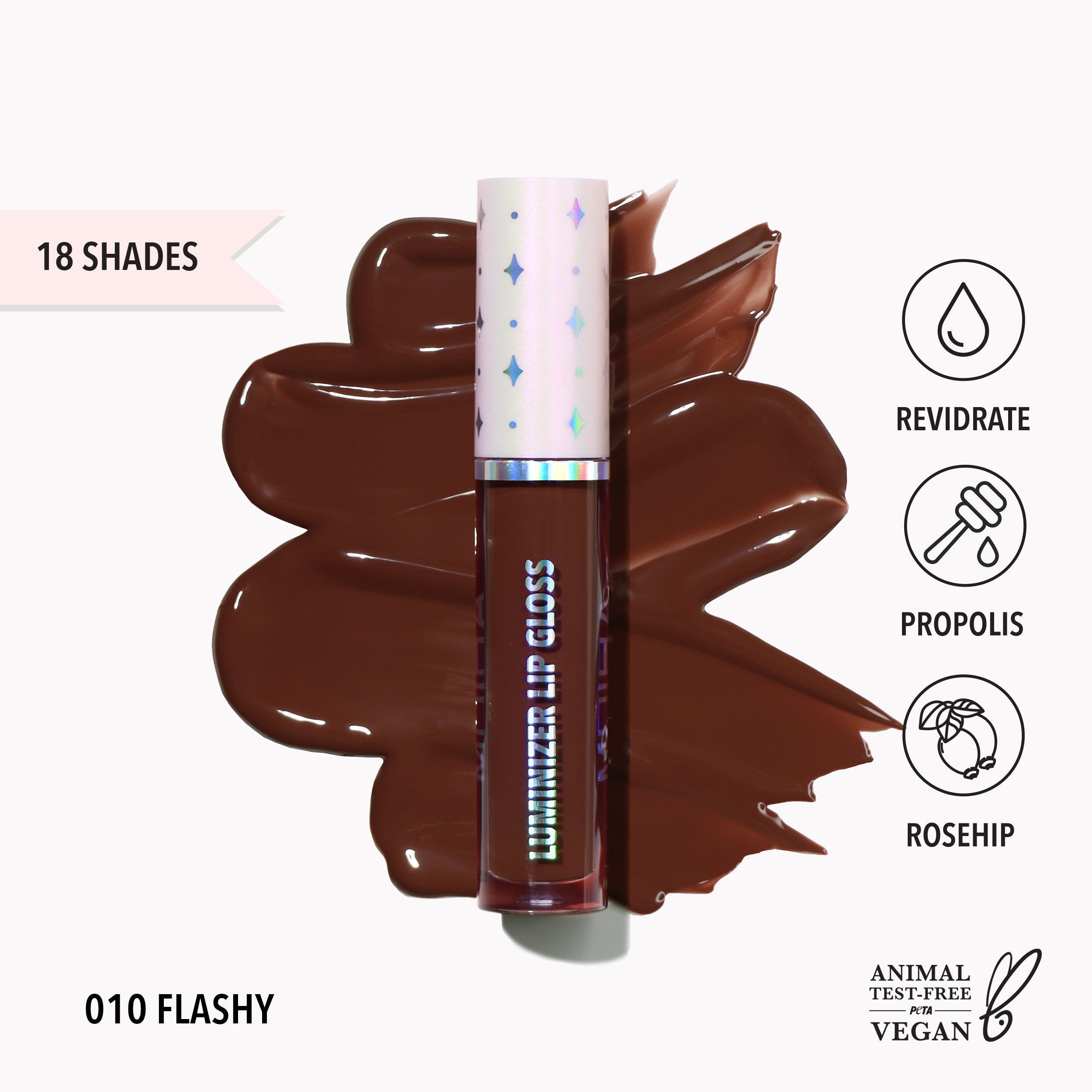 Luminizer Lip Gloss (010, Flashy)