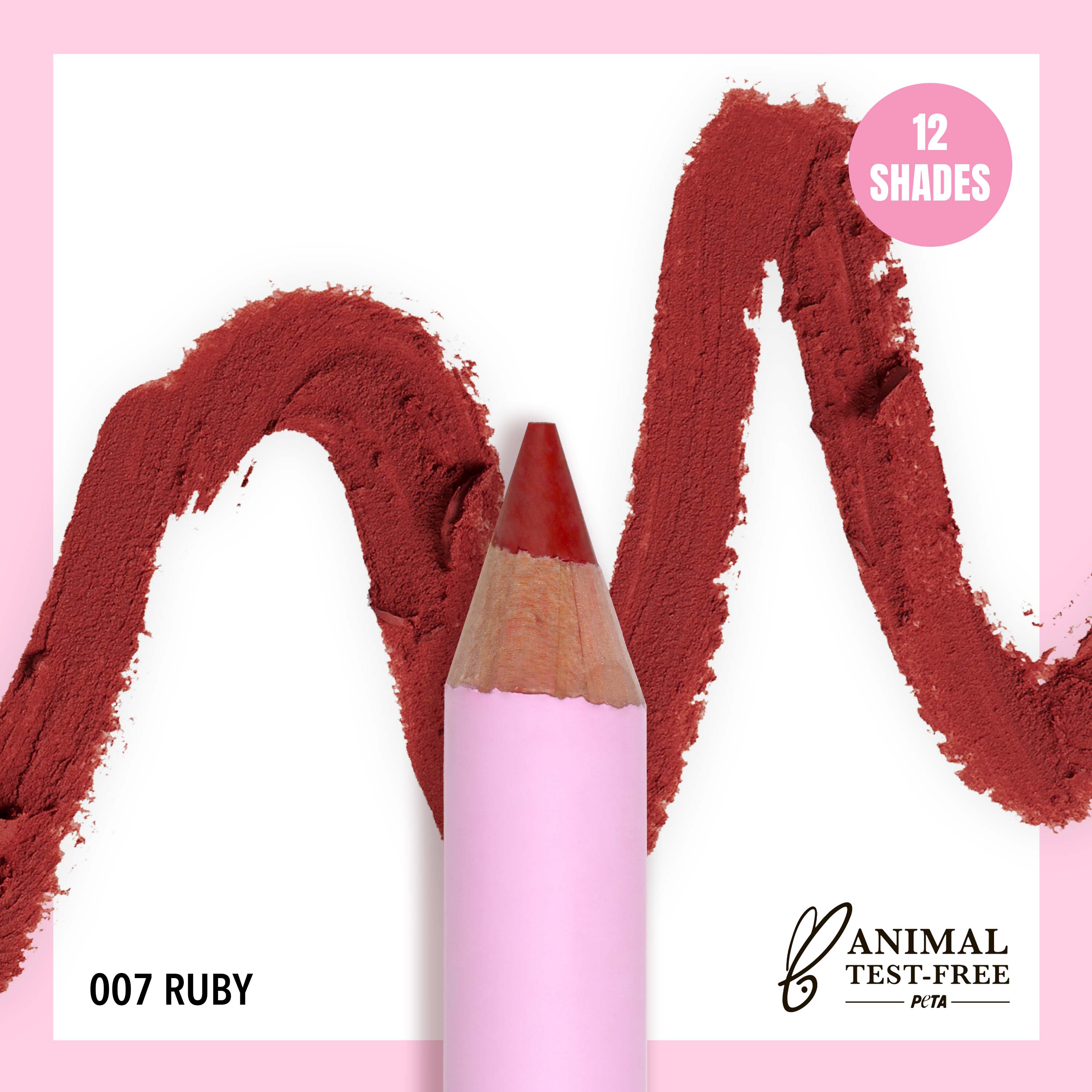 Flirty Lip Pencil (007, Ruby)