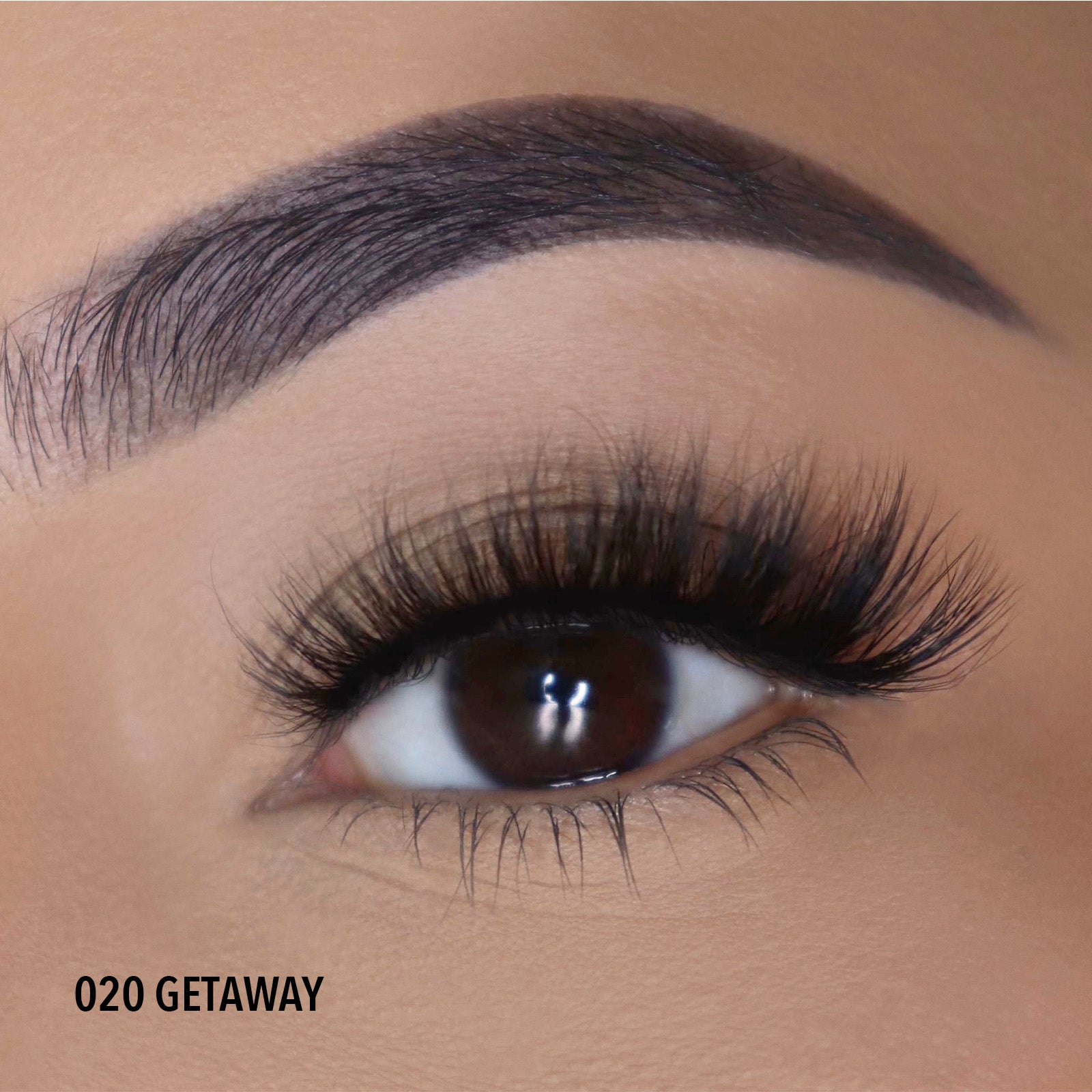 3D Effect Bionic Vegan Faux Mink Lashes (020, Getaway)