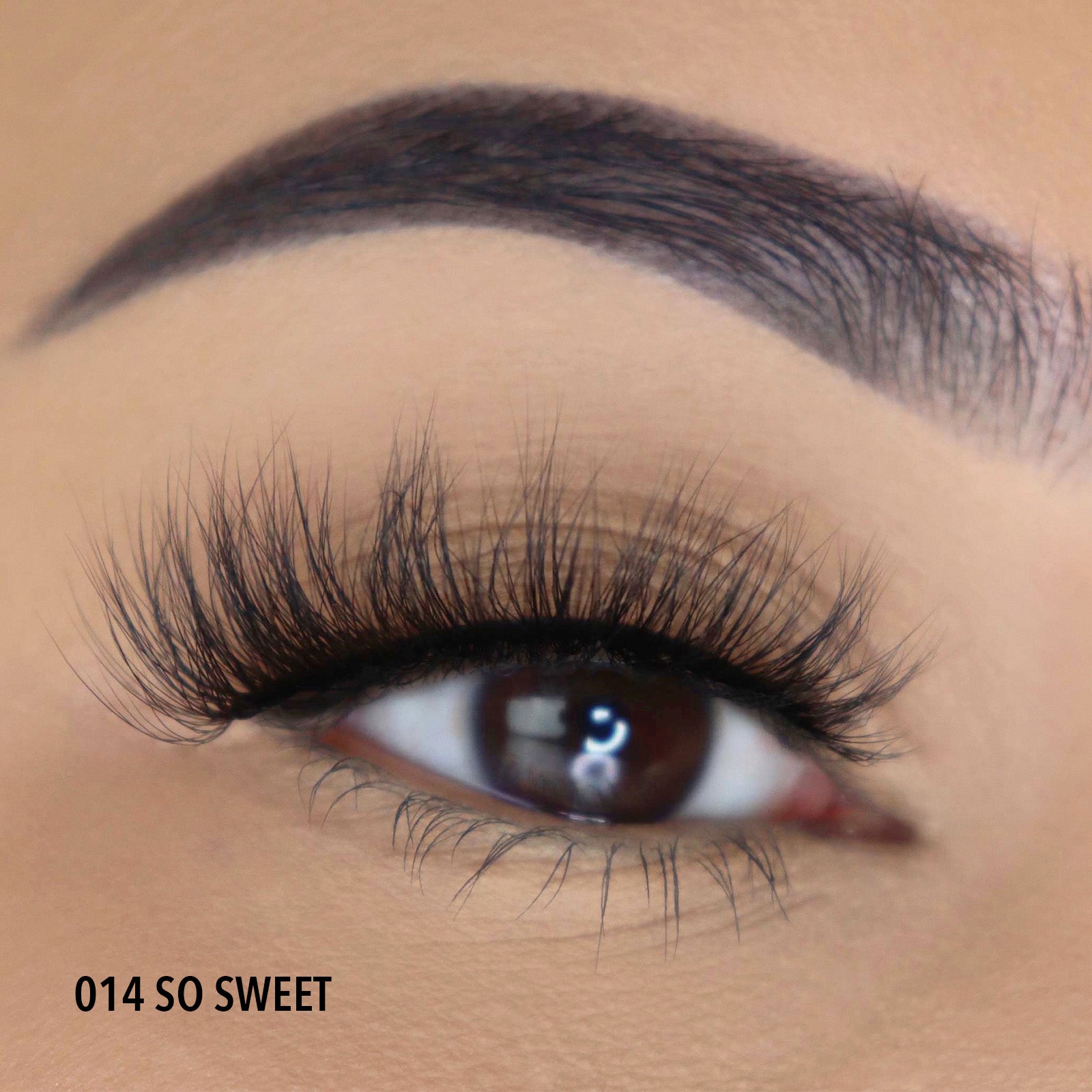 3D Effect Bionic Vegan Faux Mink Lashes (014, So Sweet)