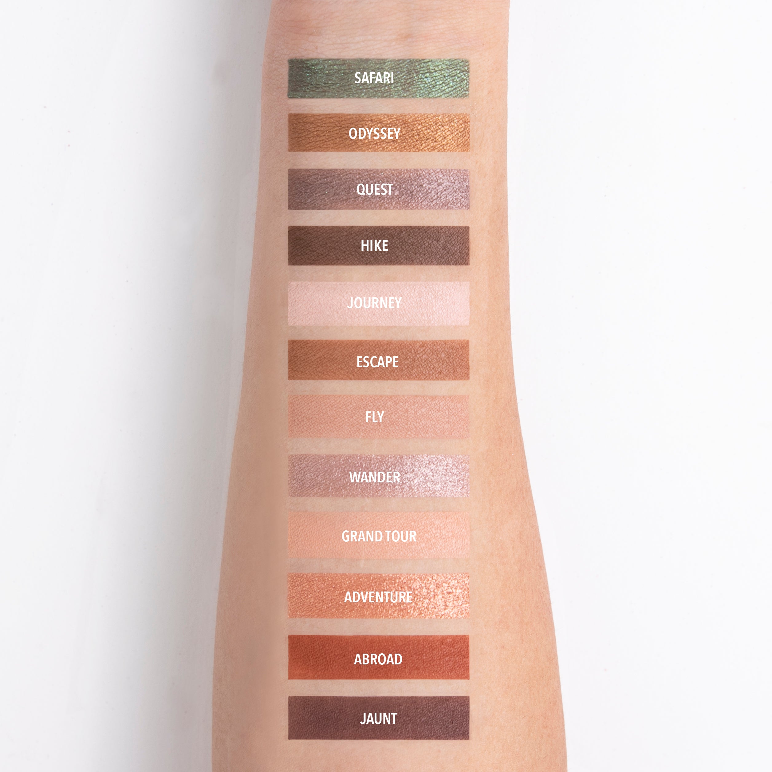 Go, Fly, Travel Palette