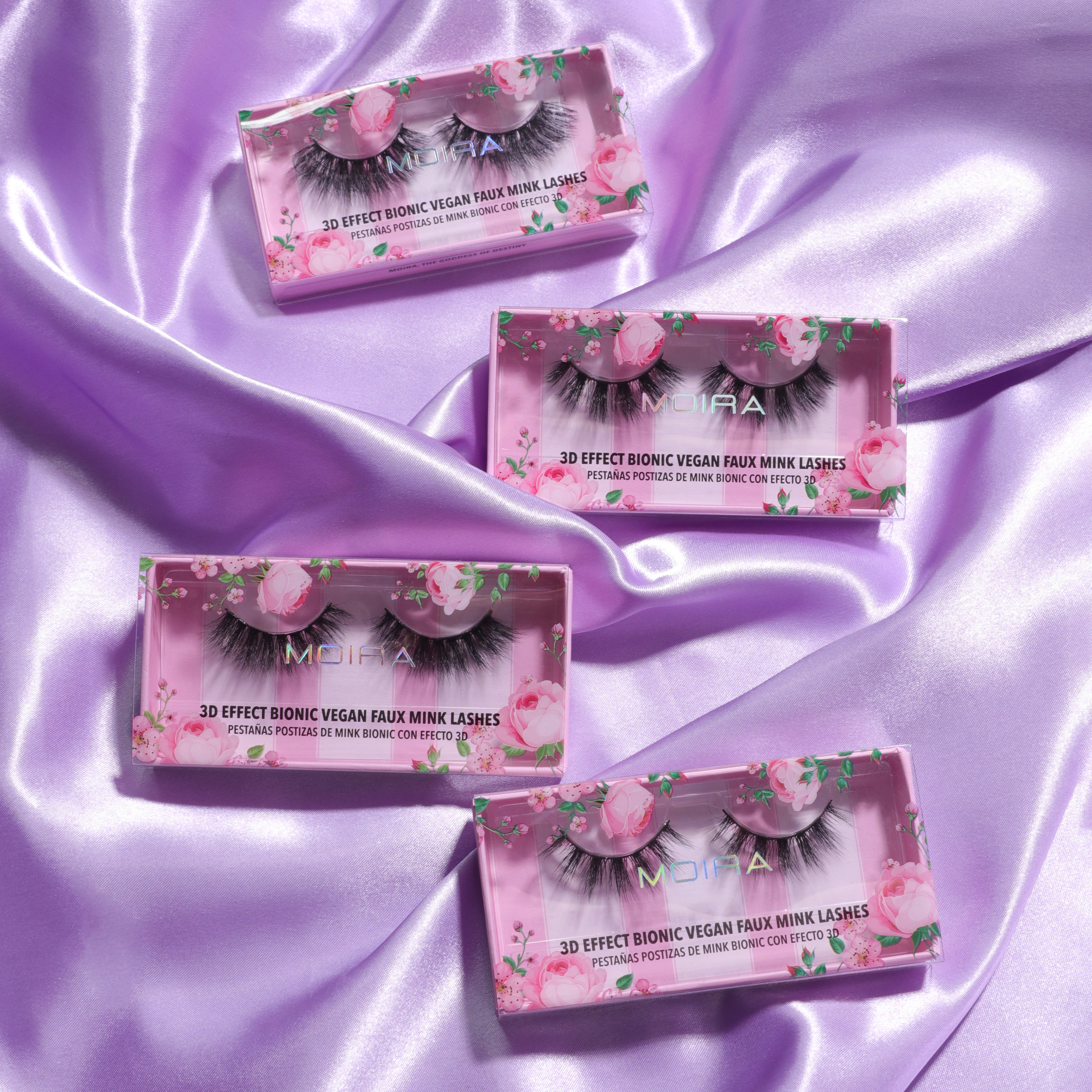 3D Effect Bionic Vegan Faux Mink Lashes (015, Breeze)