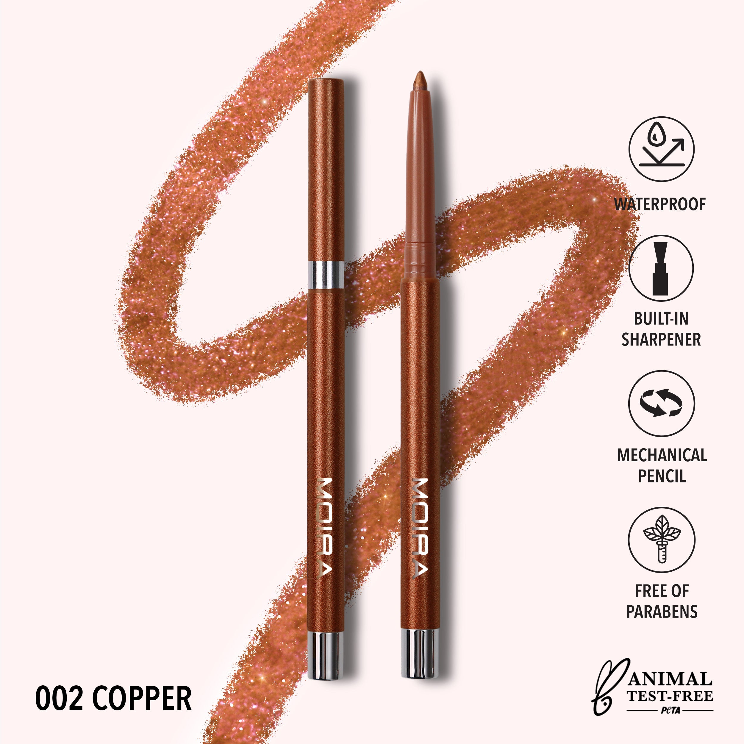 Statement Shimmer Liner (002, Copper)
