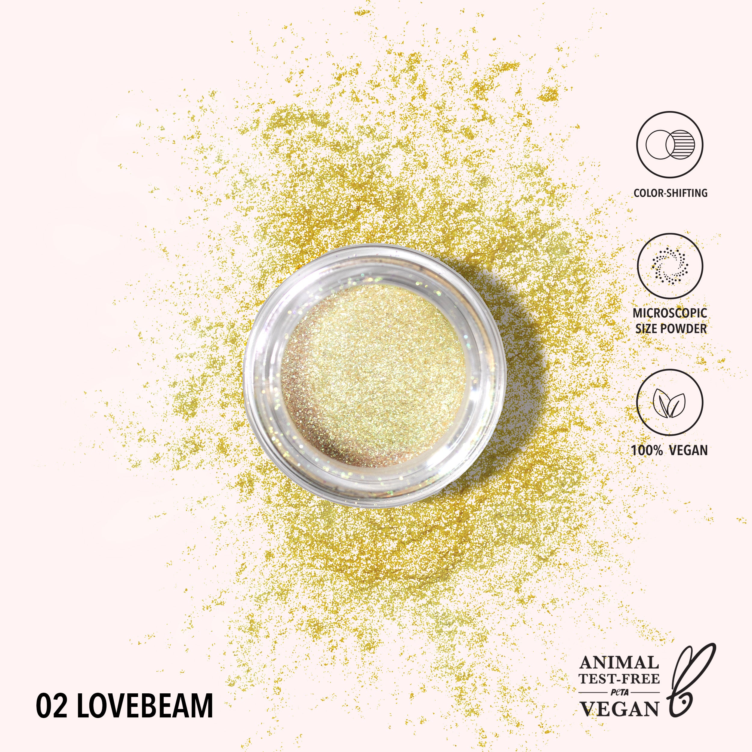 Starstruck Chrome Loose Powder (002, Lovebeam)
