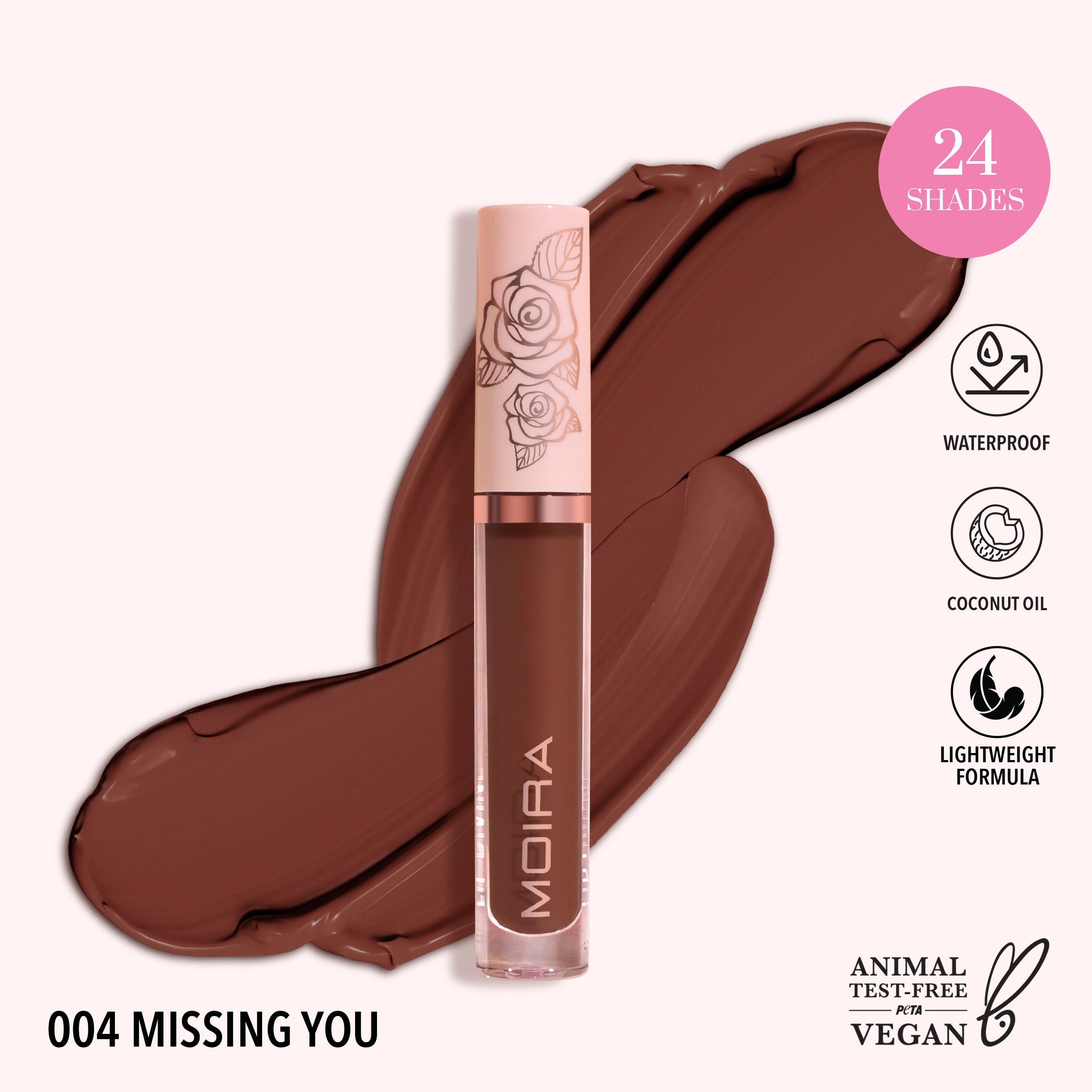Lip Divine Liquid Lipstick (004, Missing You)