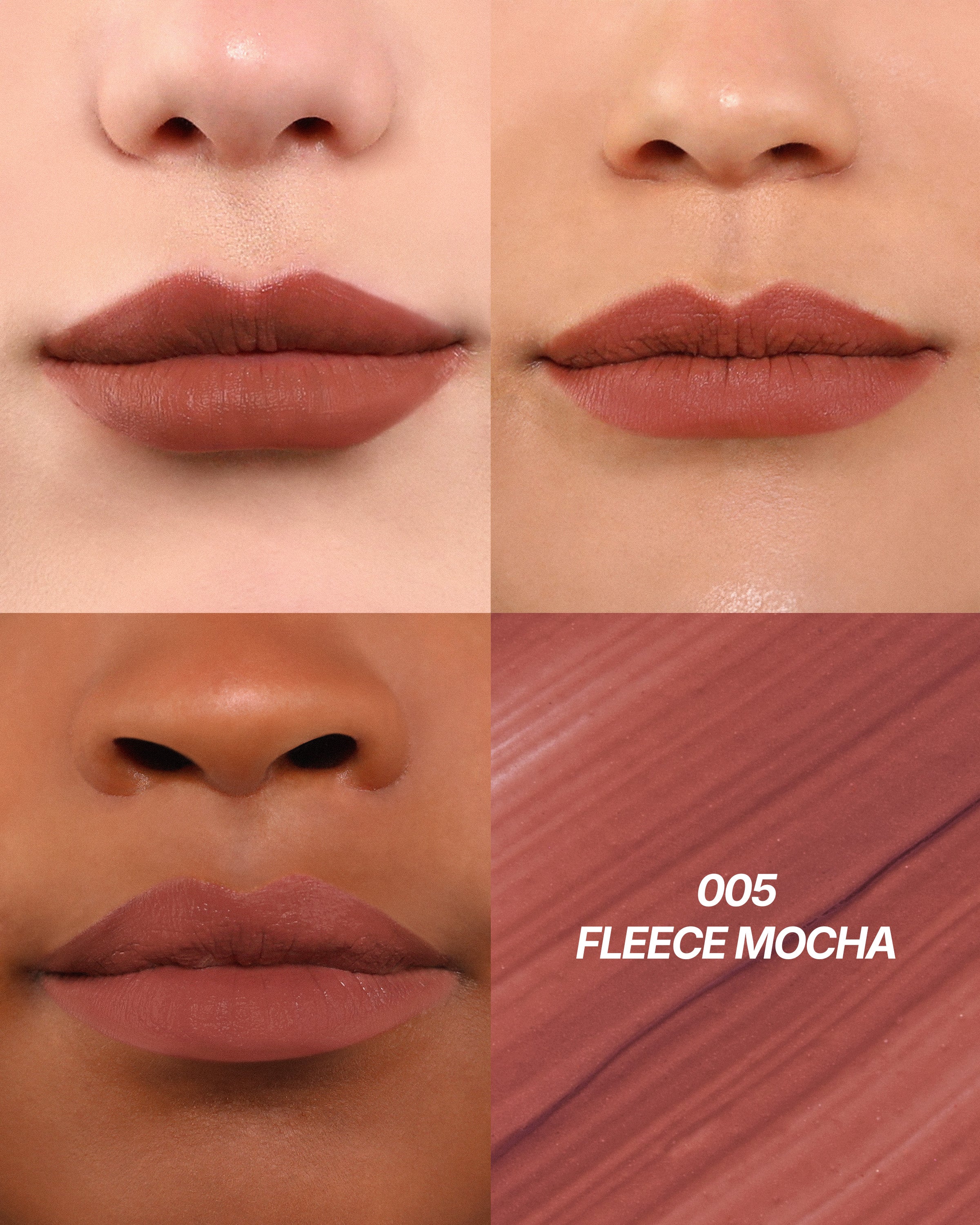 Cushion Kiss Lip Cream (005, Fleece Mocha)