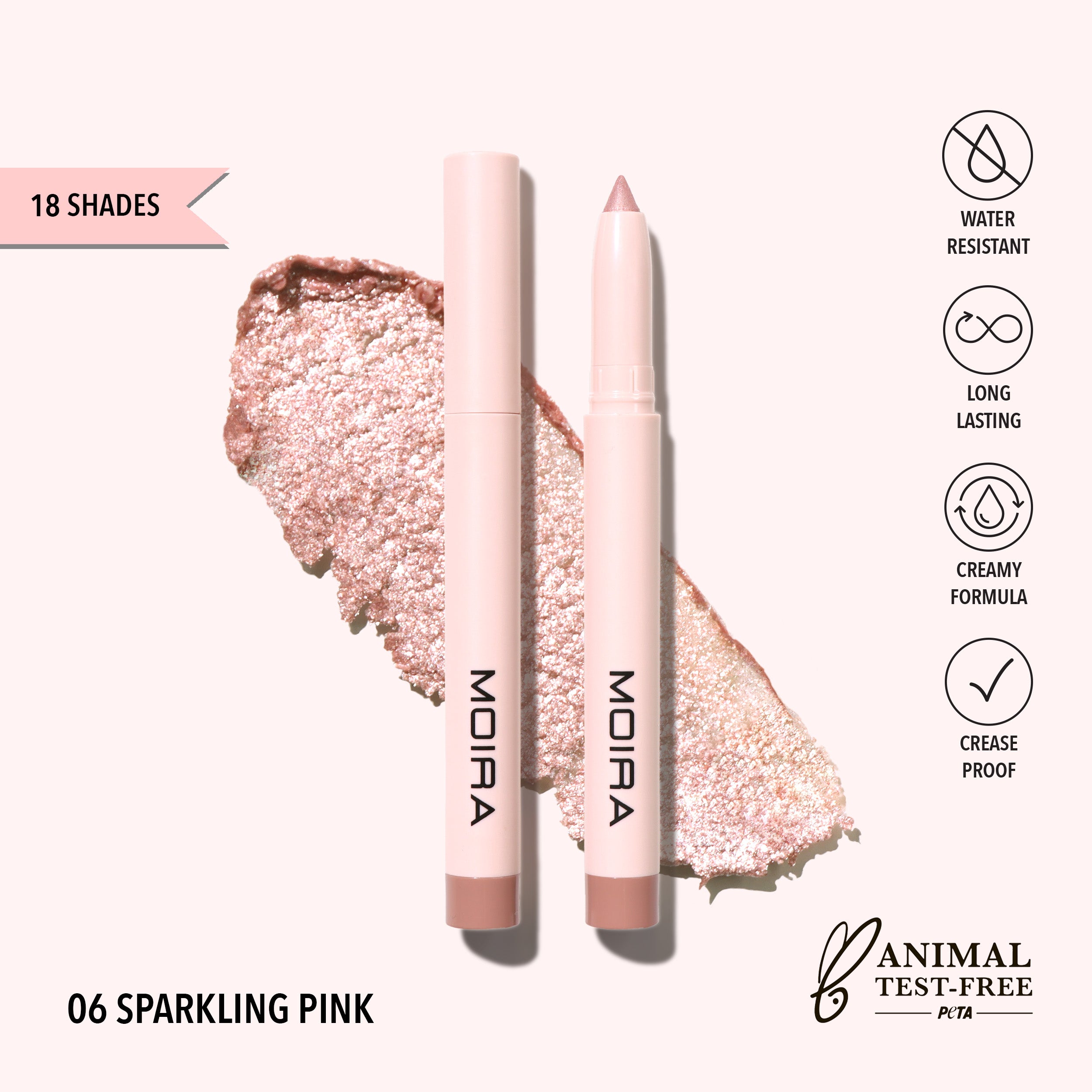 At Glance Stick Shadow (006, Sparkling Pink)