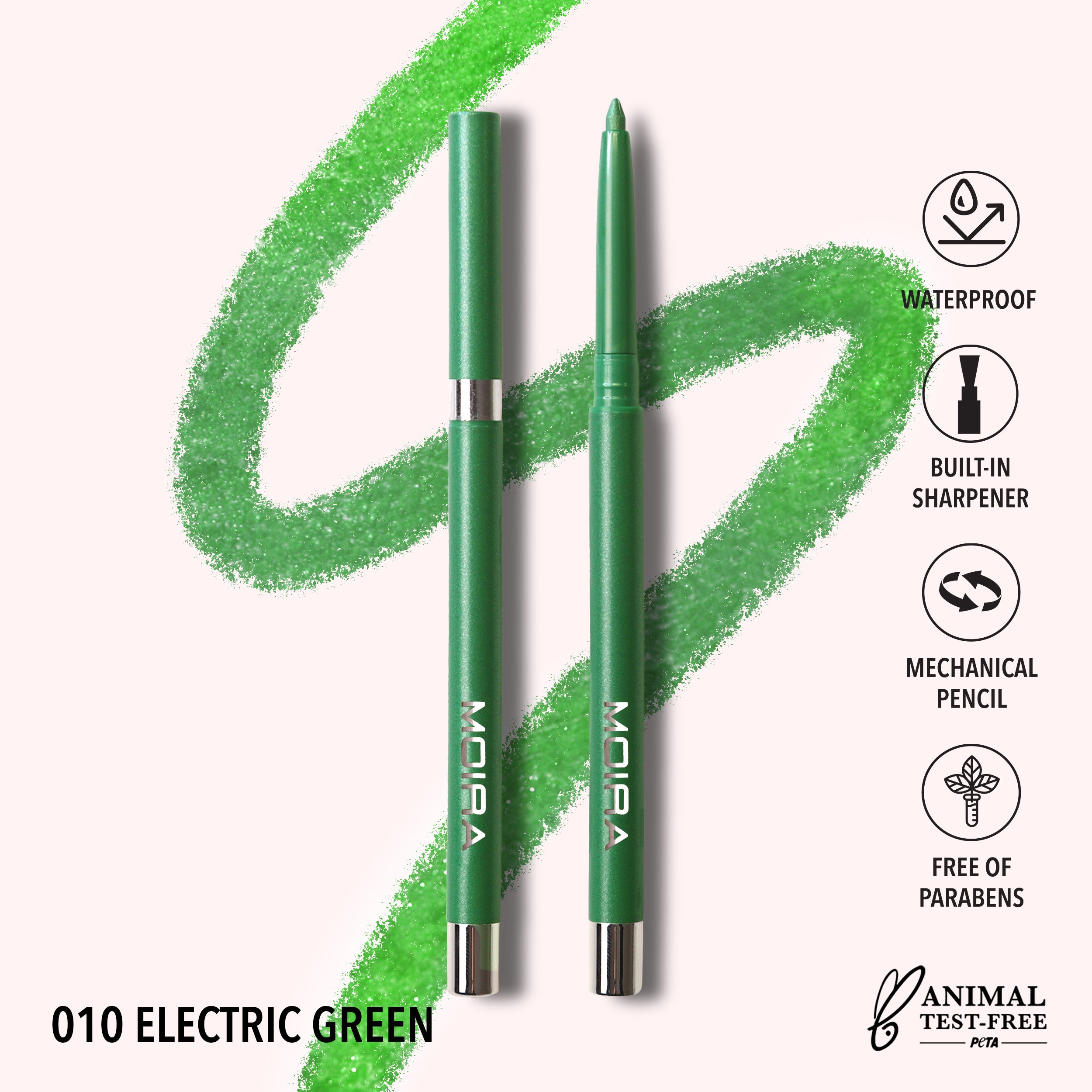 Statement Shimmer Liner (010, Electric Green)