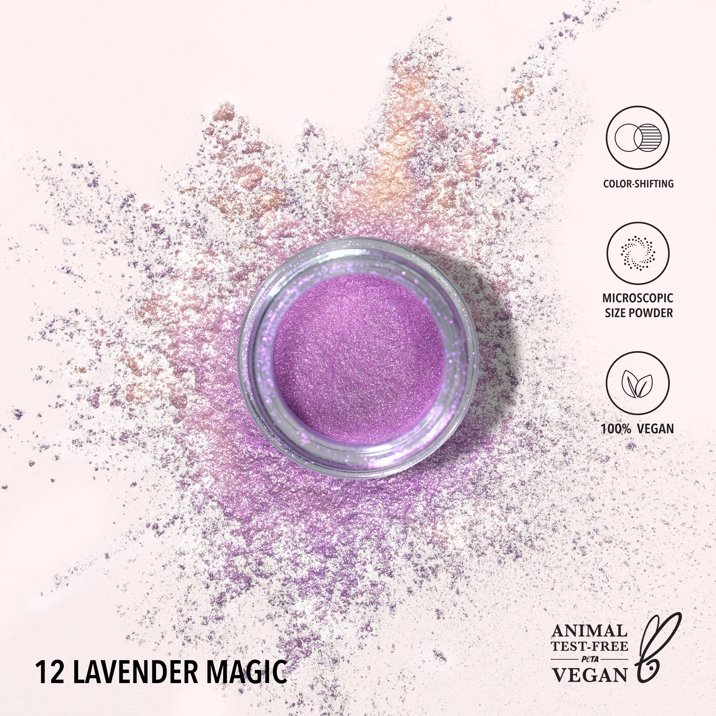 Starstruck Chrome Loose Powder (012, Lavender Magic)