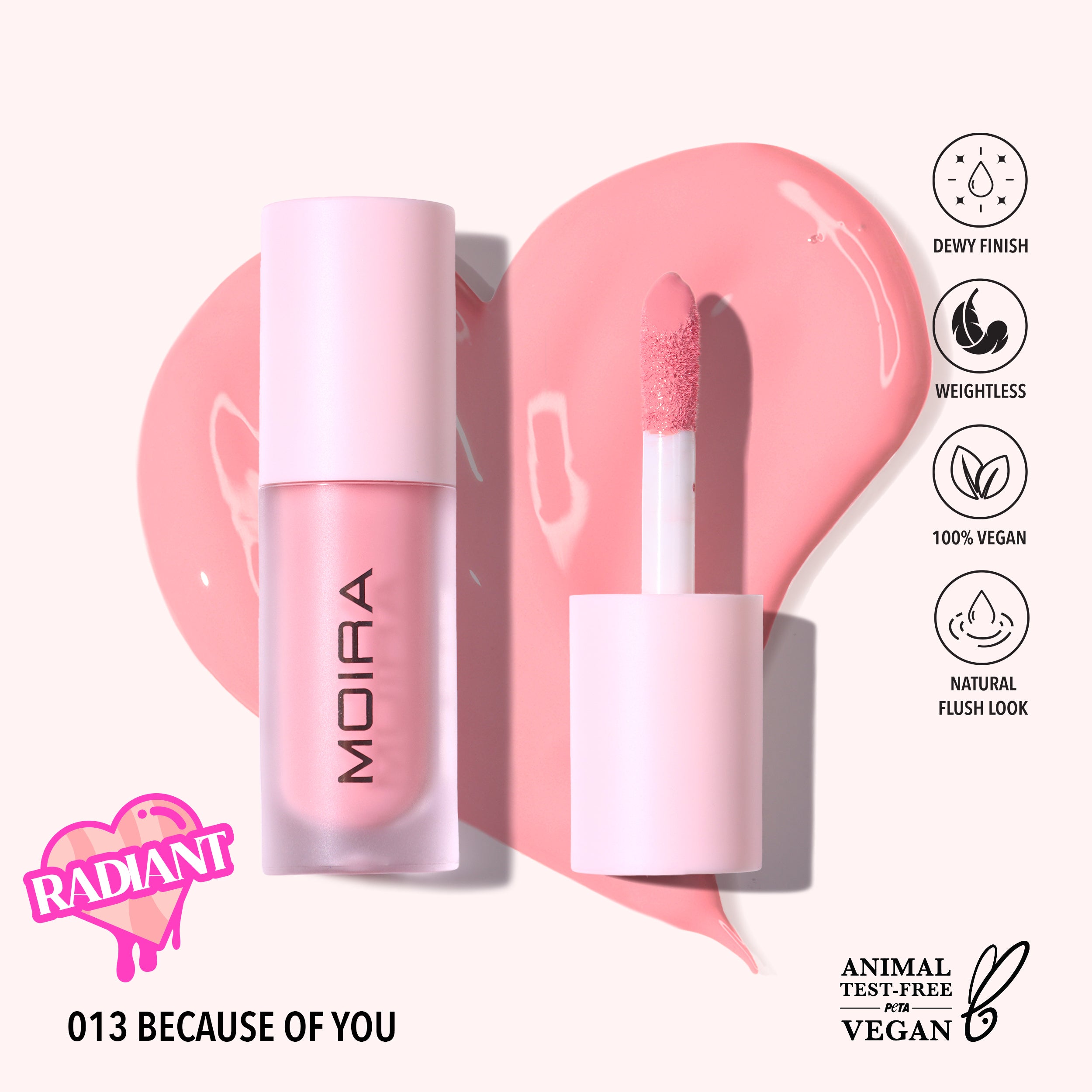 Love Steady Liquid Blush (013, Because of You)