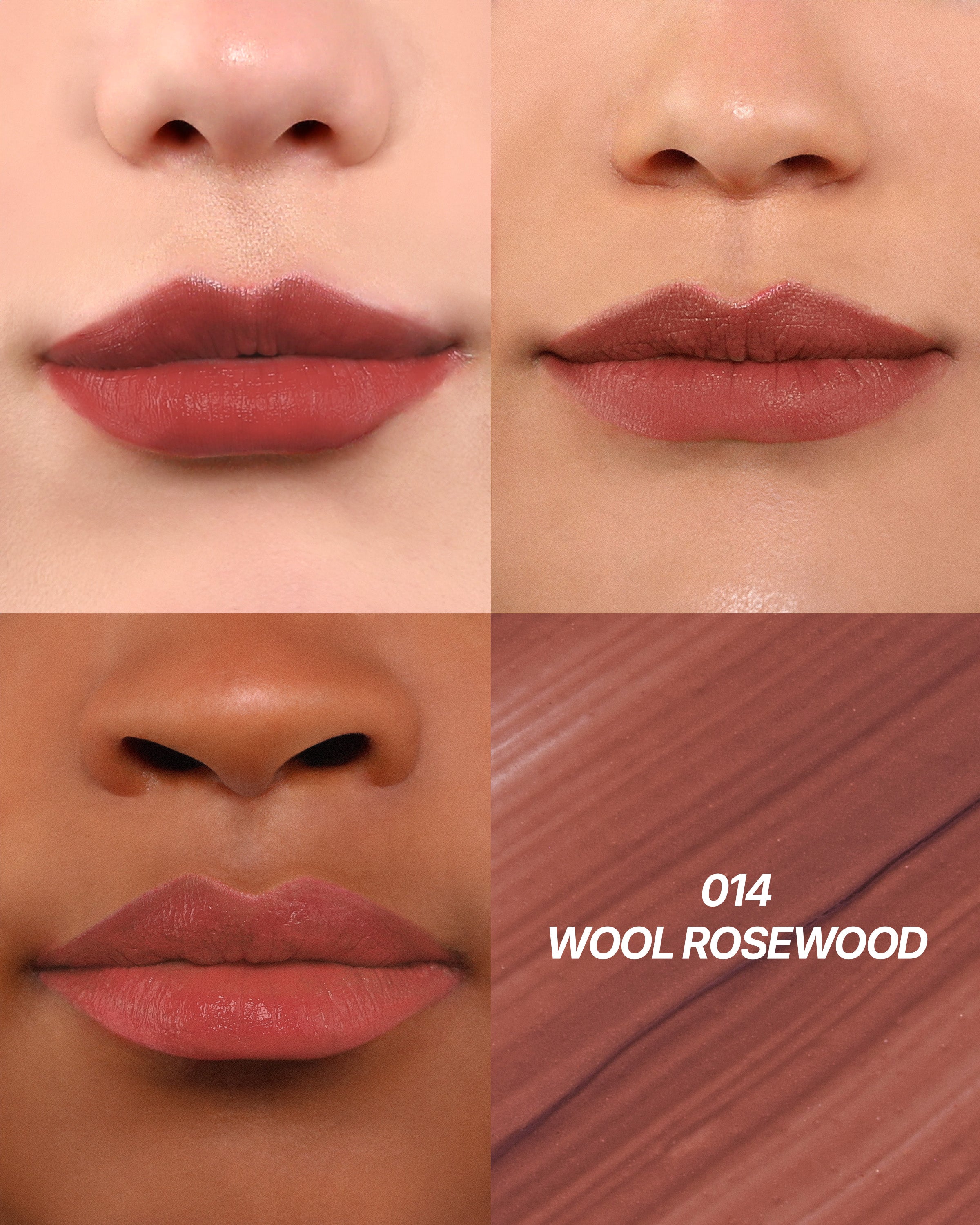 Cushion Kiss Lip Cream (014, Wool Rosewood)