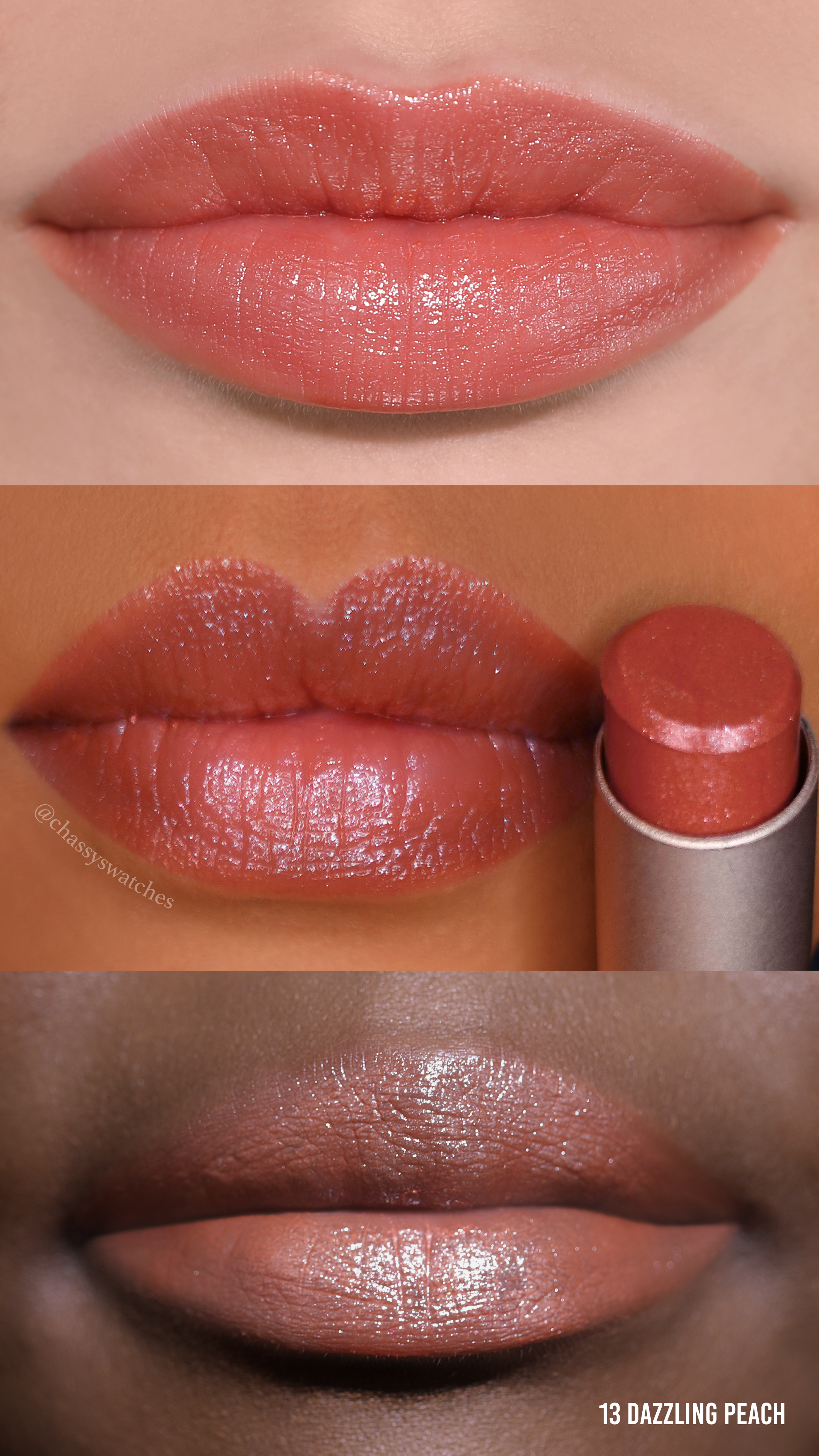 Signature Lipstick (013, Dazzling Peach)