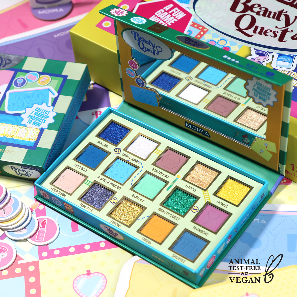 Beauty Adventure Pressed Pigment Palette | MOIRA Cosmetics