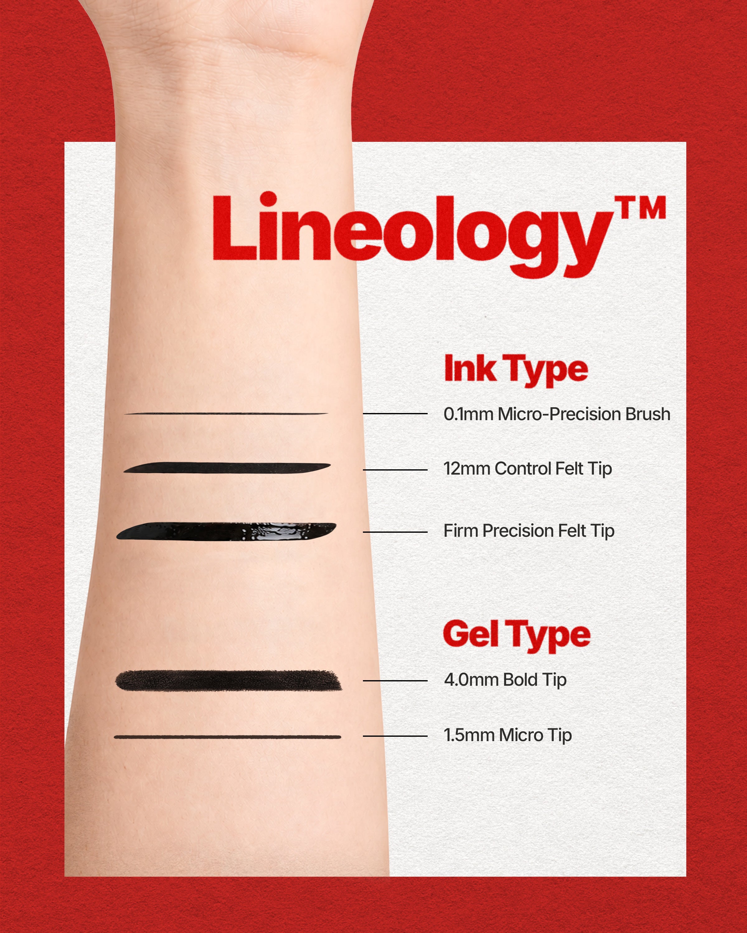 24HR Ink Dip Liner (001, Black)