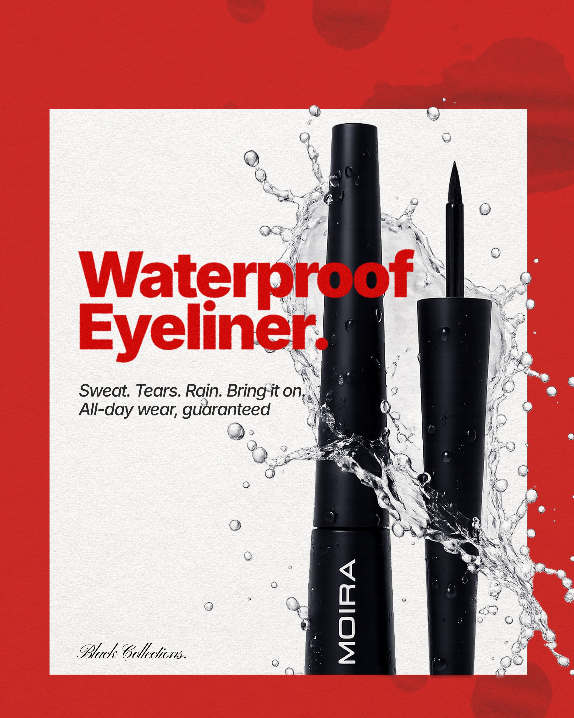 24HR Bold Gel Liner (001, Black)