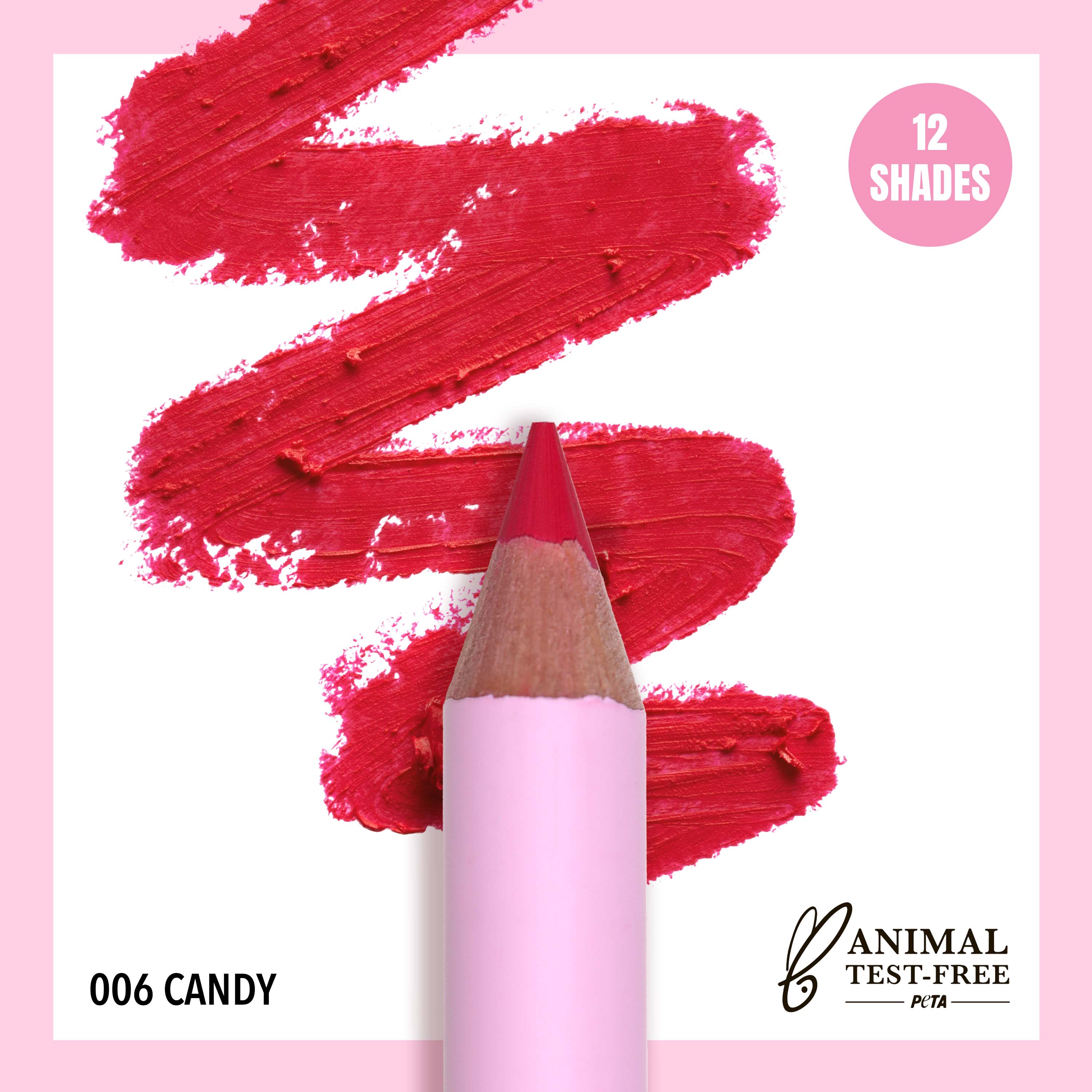 Flirty Lip Pencil (001, Cherry)