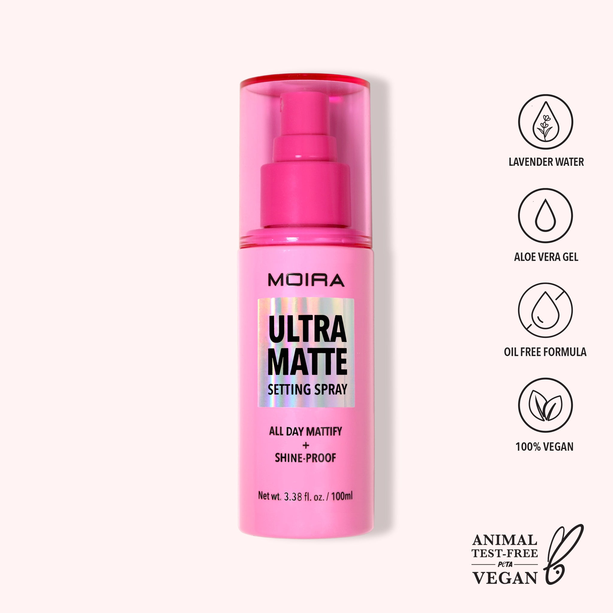Ultra Matte Setting Spray MOIRA Beauty