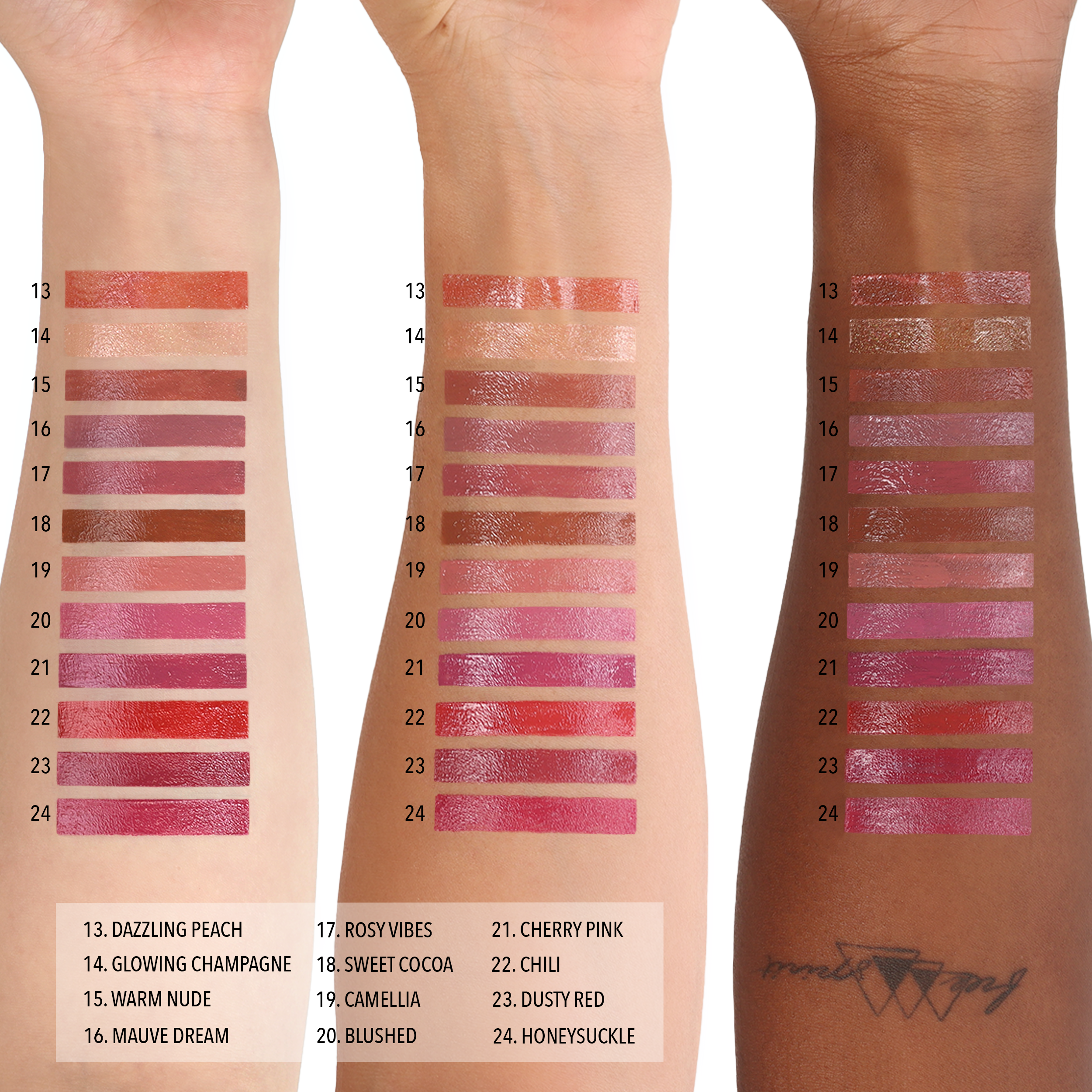 Signature Lipstick (017, Rosy Vibes)