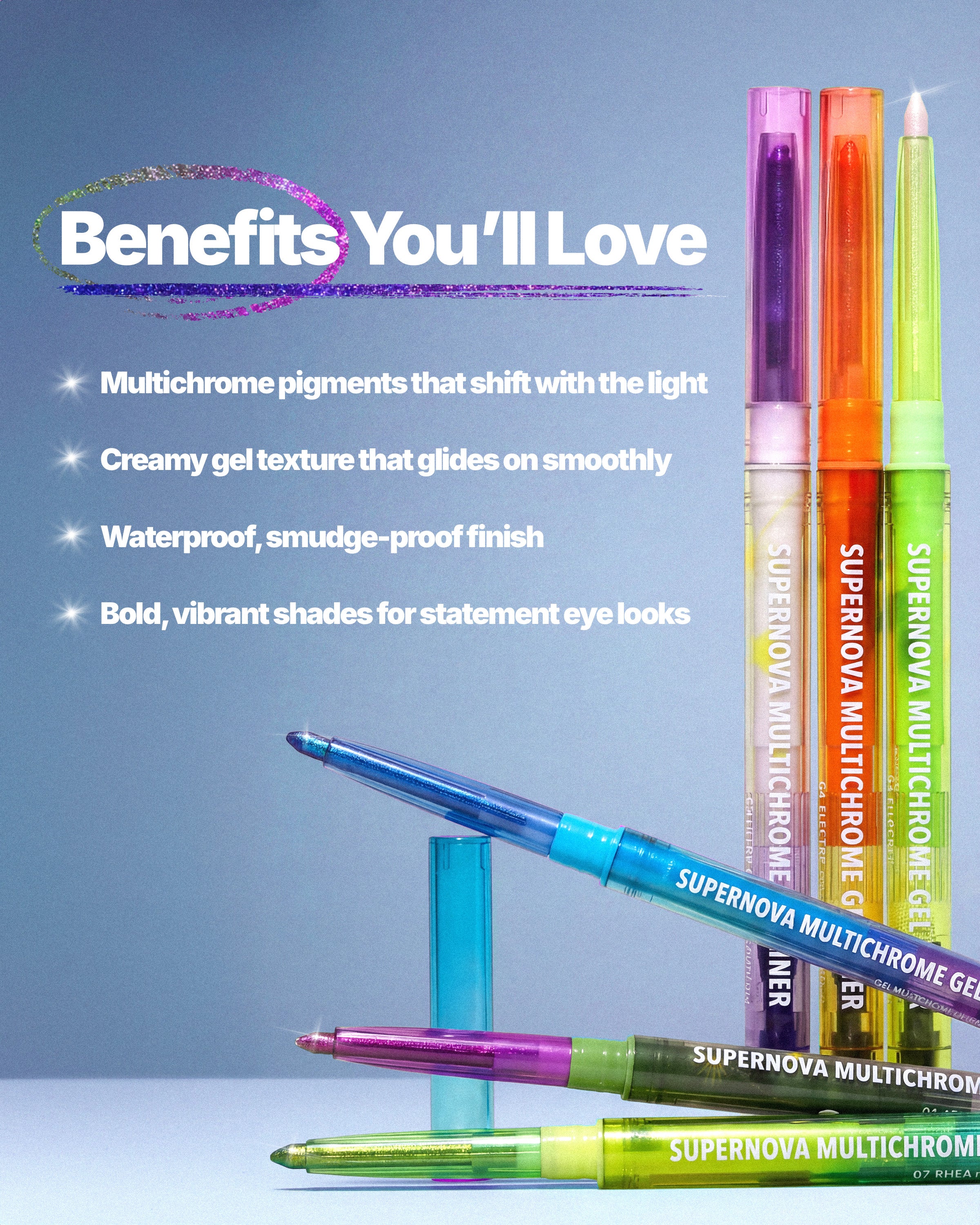 Supernova Multichrome Gel Liner (012, Cordelia)