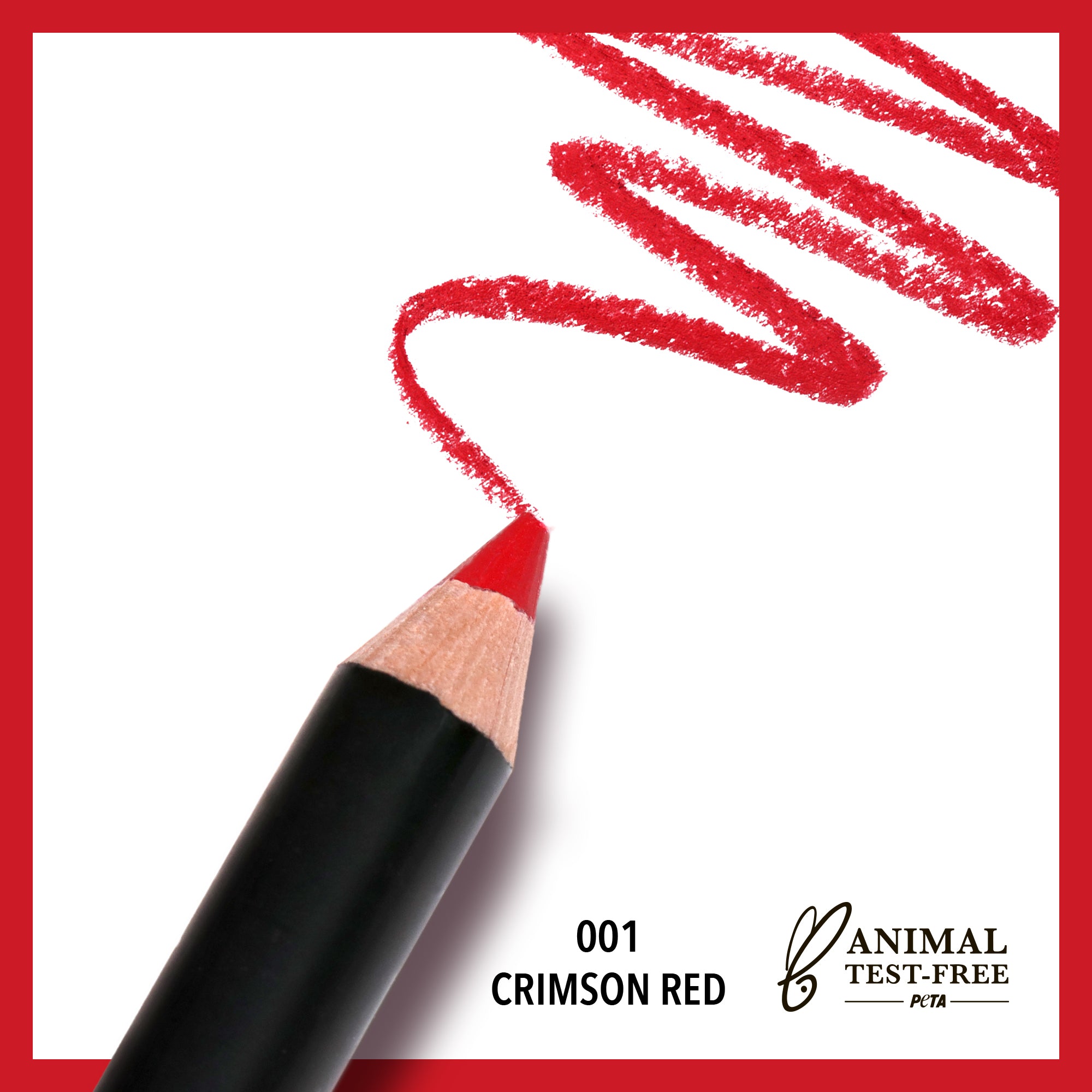 Lip Exposure Pencil (001, Crimson Red)