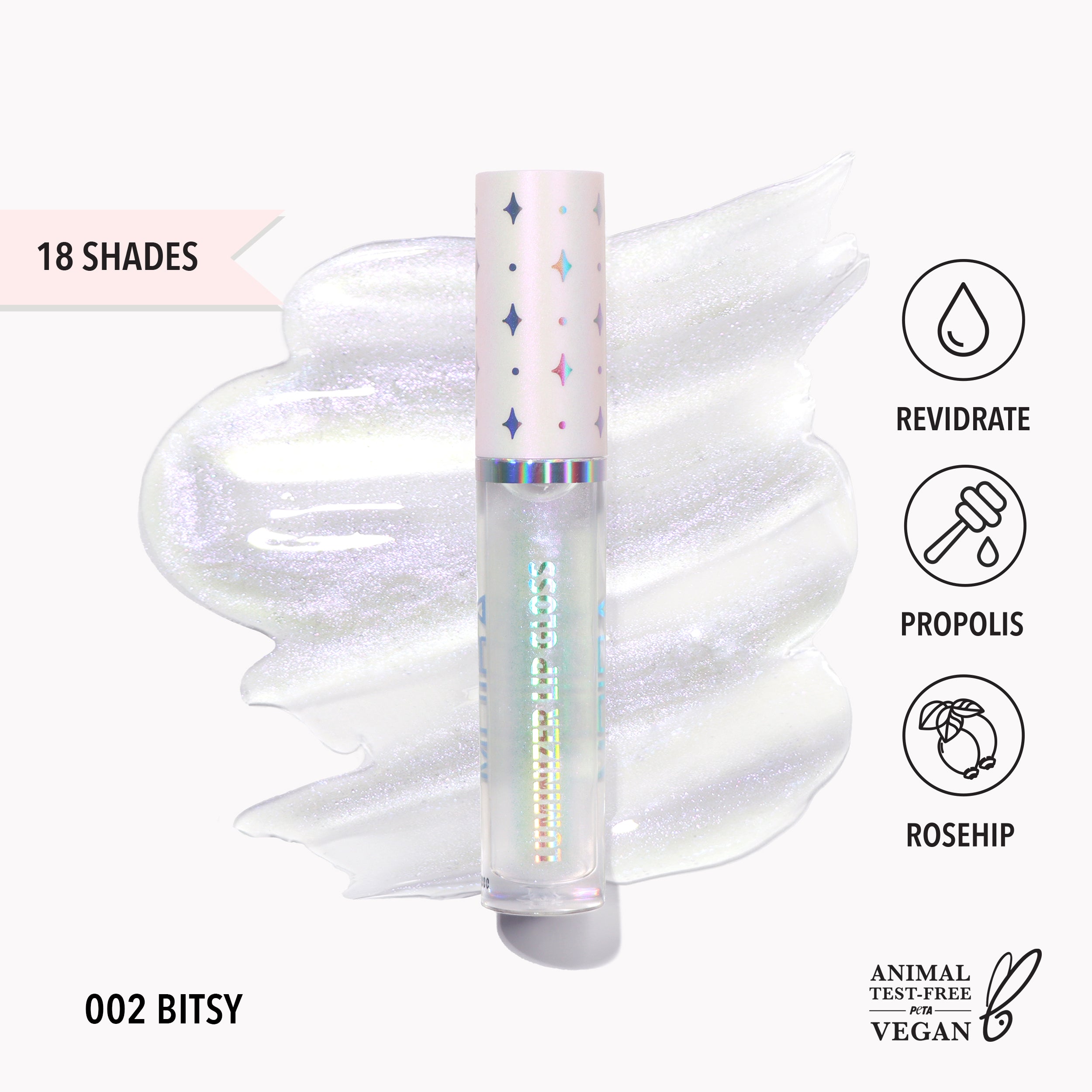 Luminizer Lip Gloss (002, Bitsy)