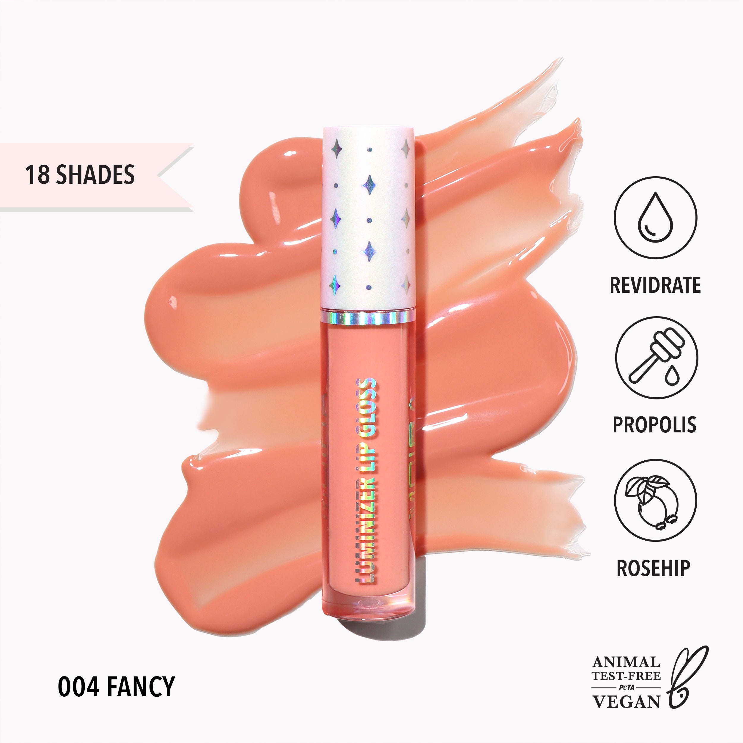 Luminizer Lip Gloss (004, Fancy)