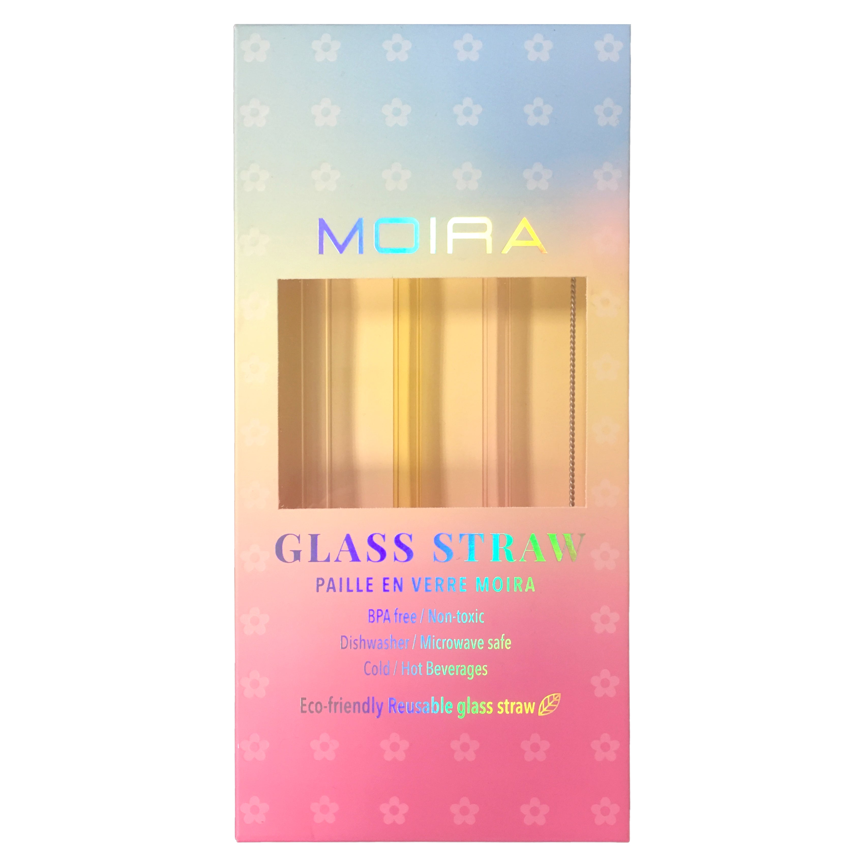 MOIRA Glass Straw