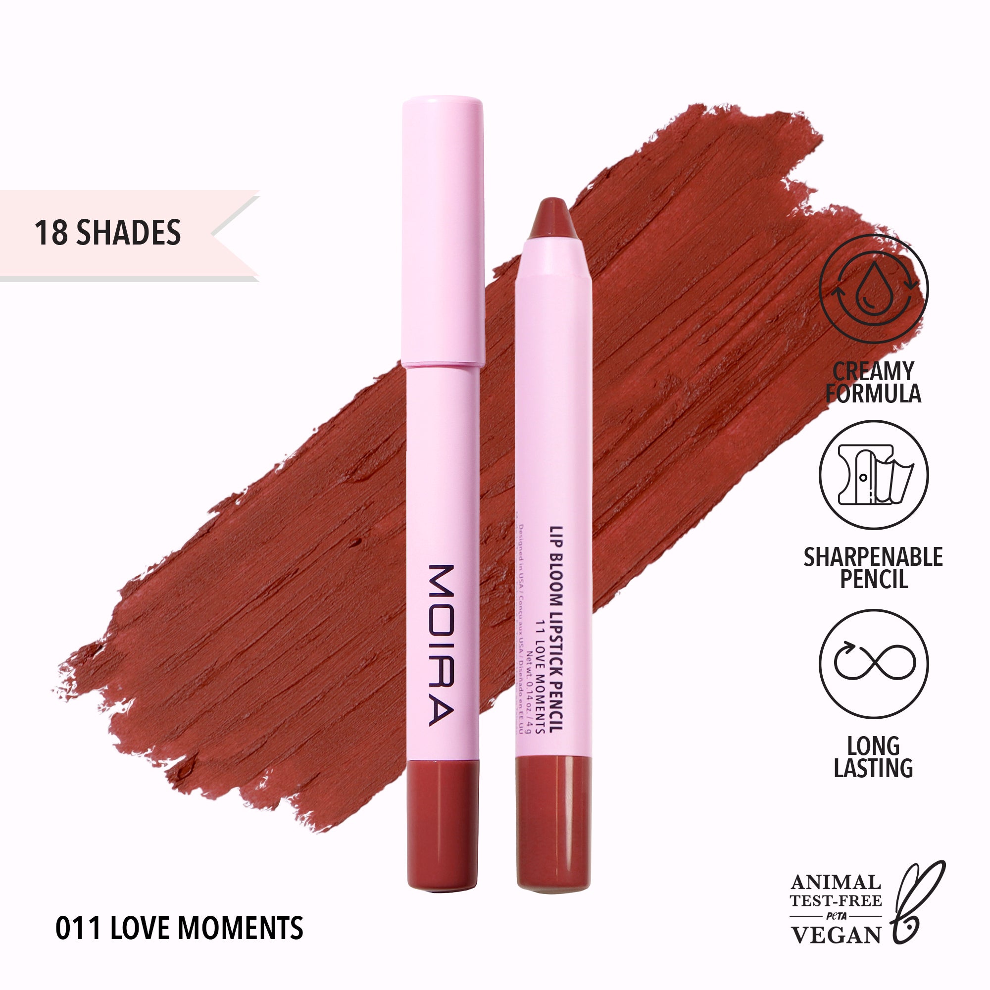 Lip Bloom Lipstick Pencil (011, Love Moments)